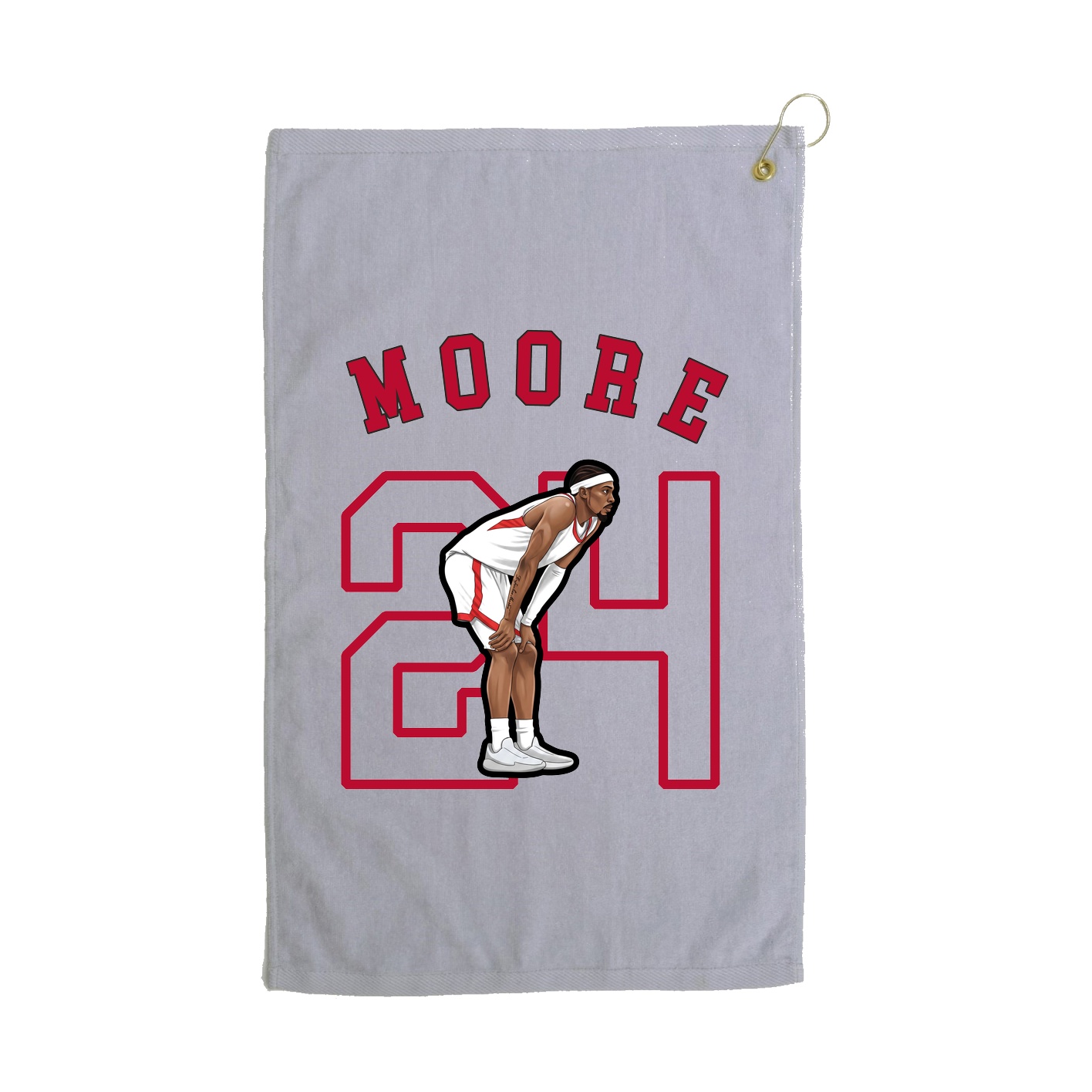 Golf Towel — Shirsey Arch in Grey