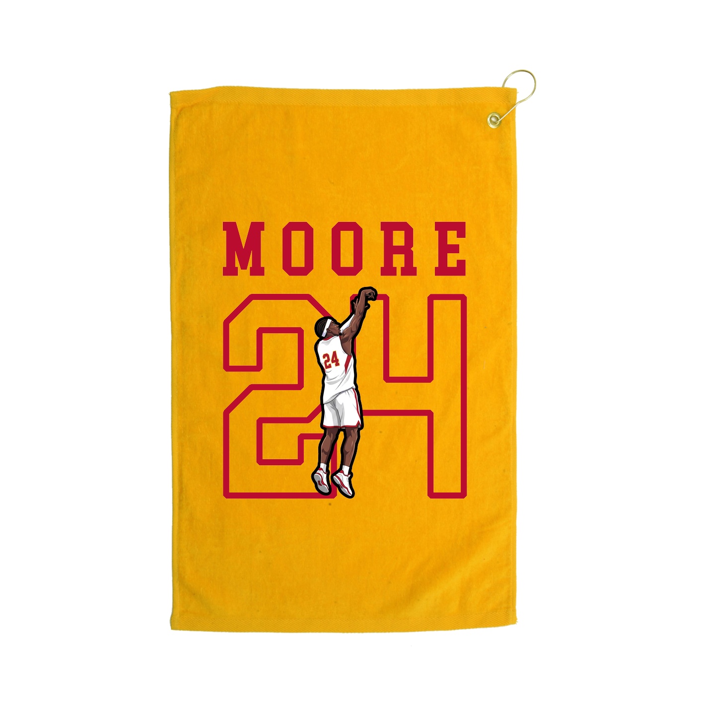 Golf Towel — Shirsey in Gold