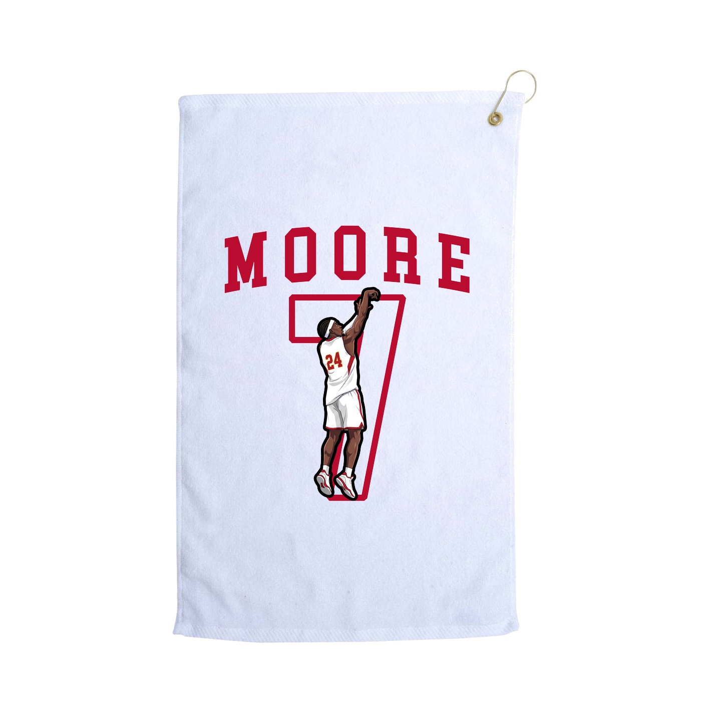 Terry Velour Golf Towel