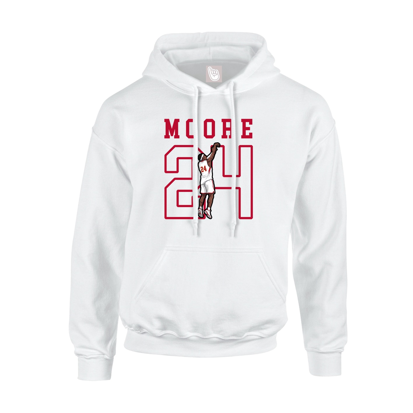 Youth Hoodie — Shirsey in White
