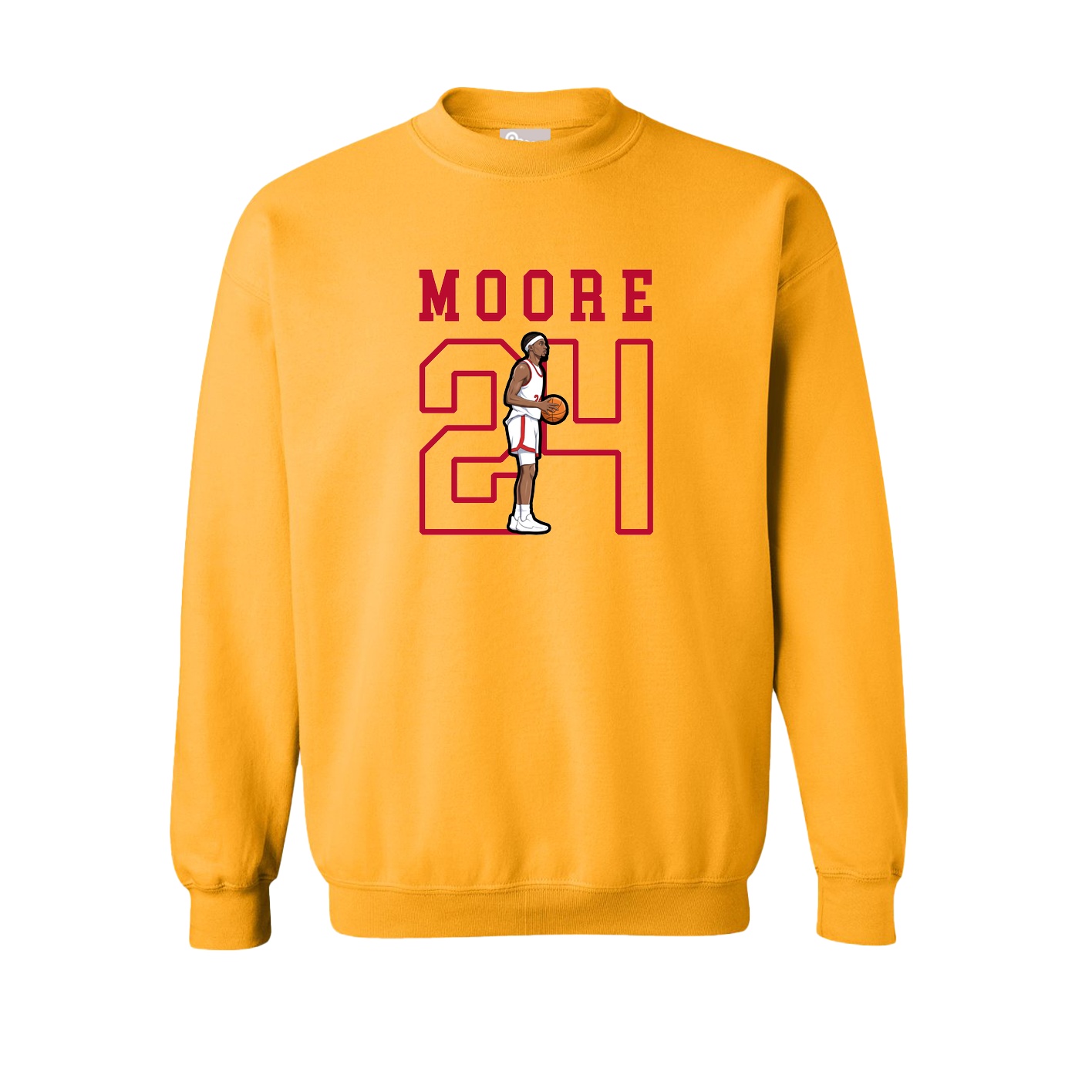 Fleece Crew — Shirsey in Gold
