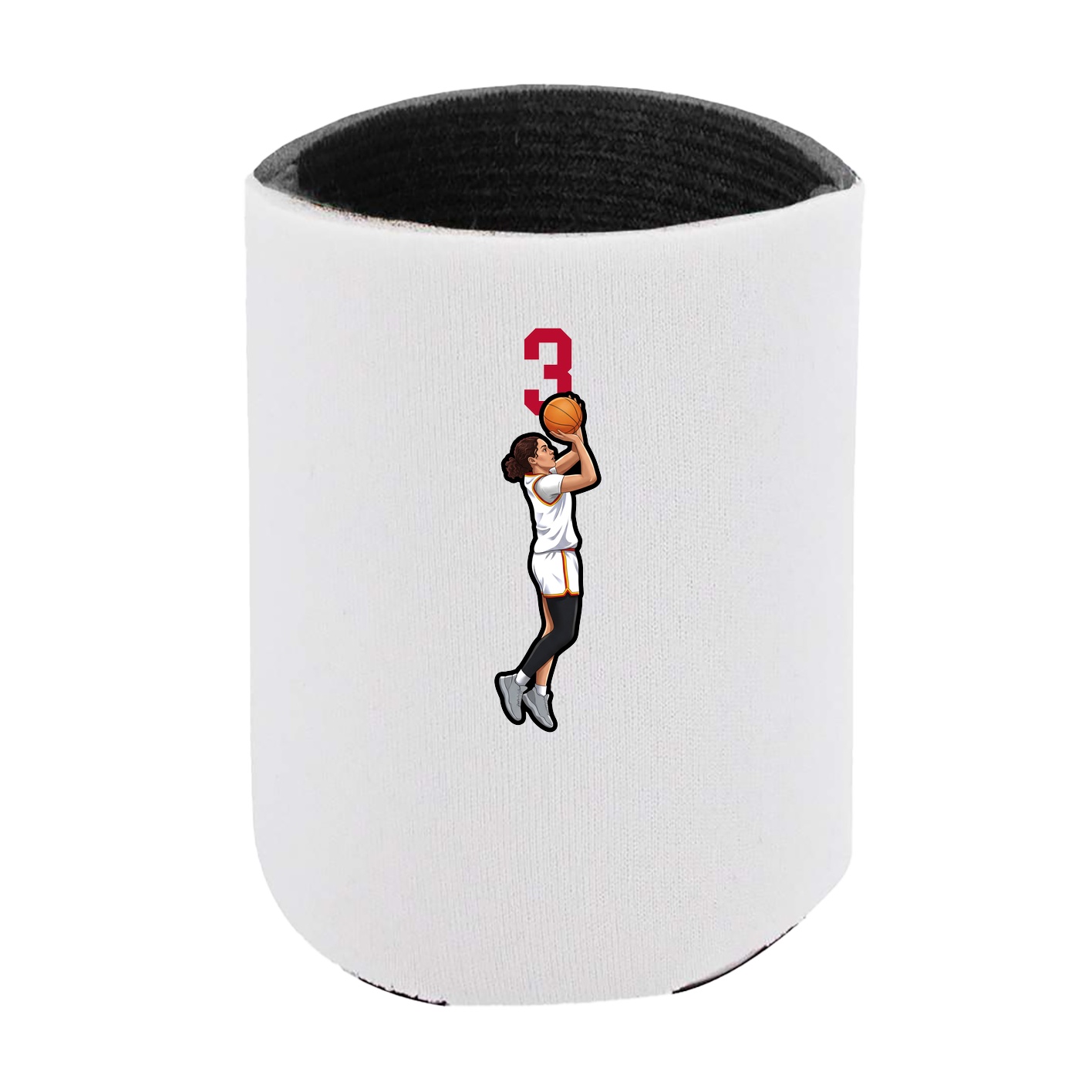 Can Holder — Number Top in White