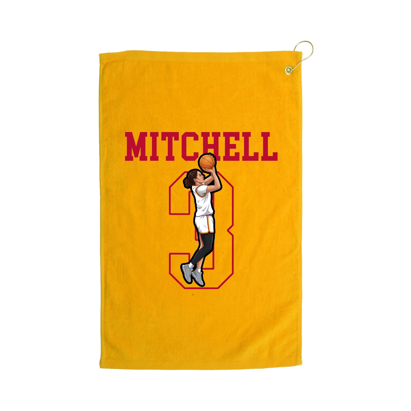 Golf Towel — Shirsey in Gold
