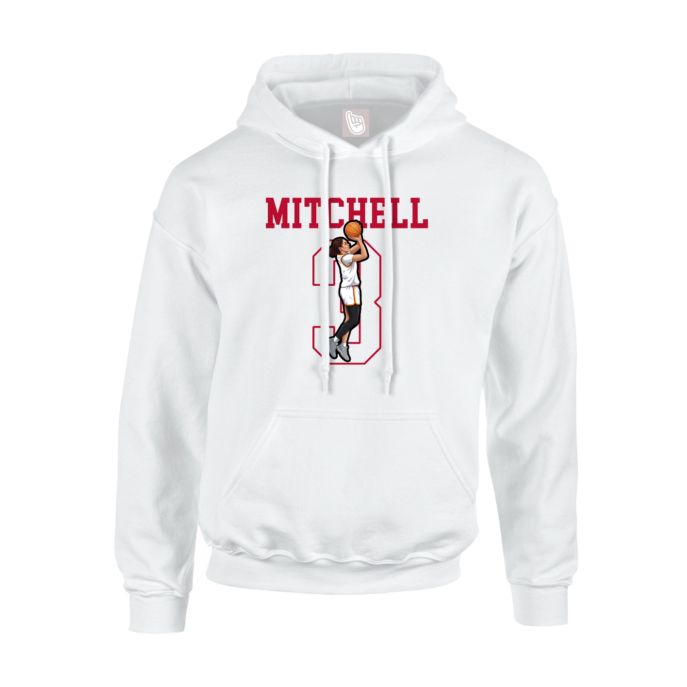 Youth Hoodie — Shirsey in White