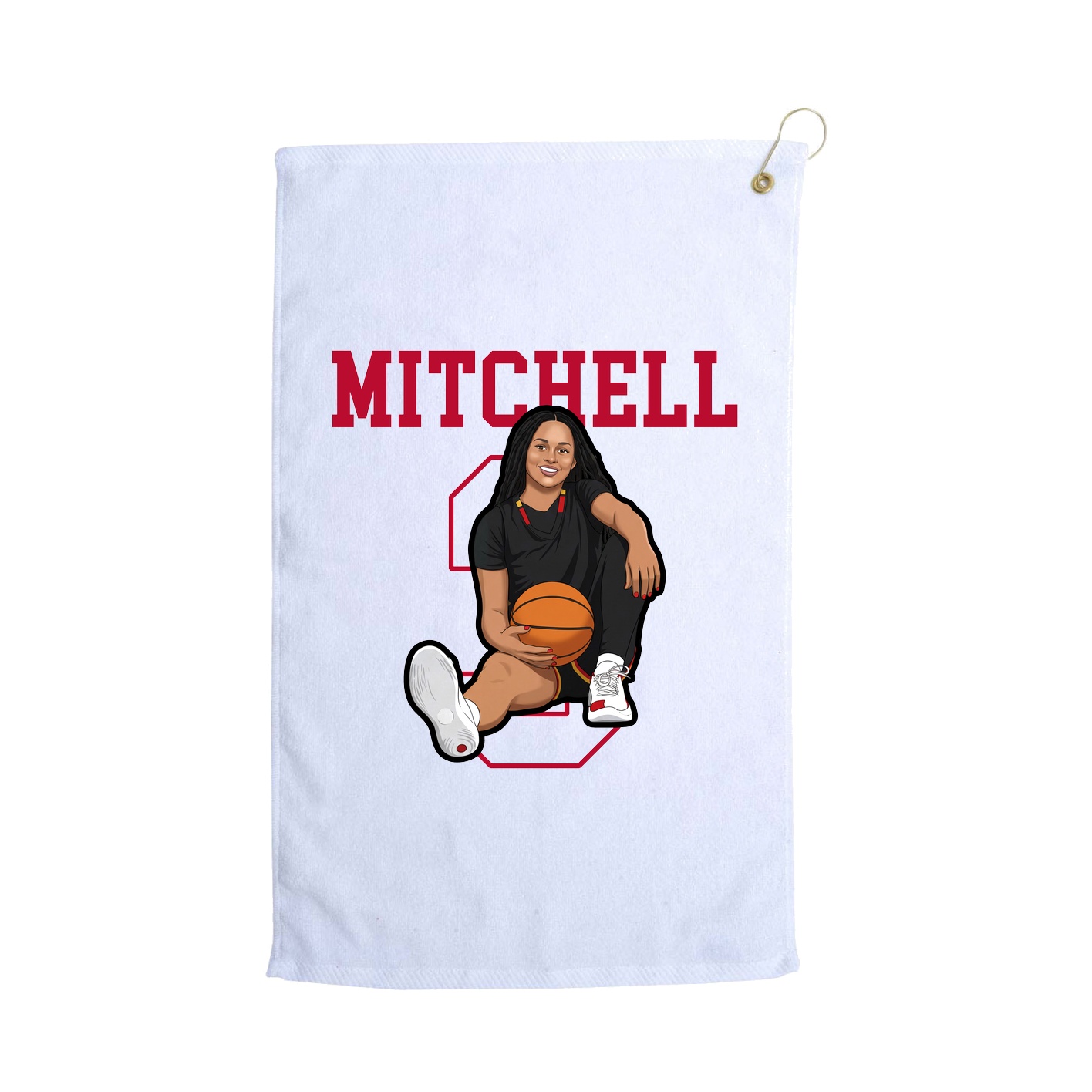 Golf Towel — Shirsey in White
