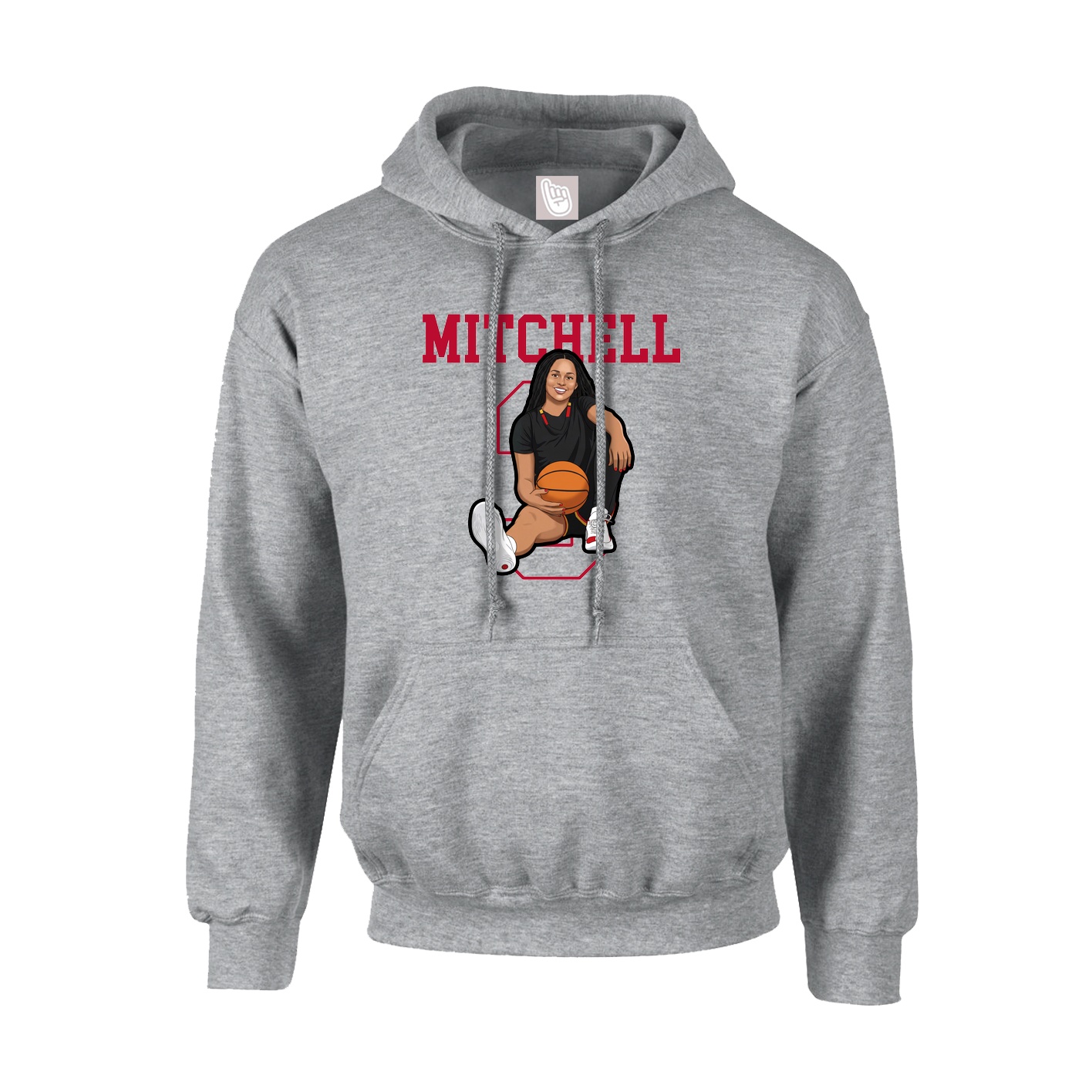 Hoodie — Shirsey in Grey