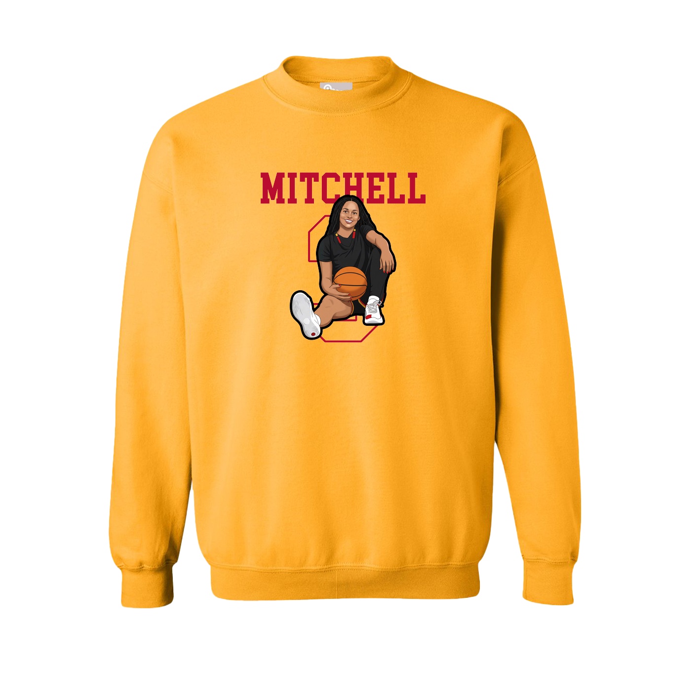 Fleece Crew — Shirsey in Gold