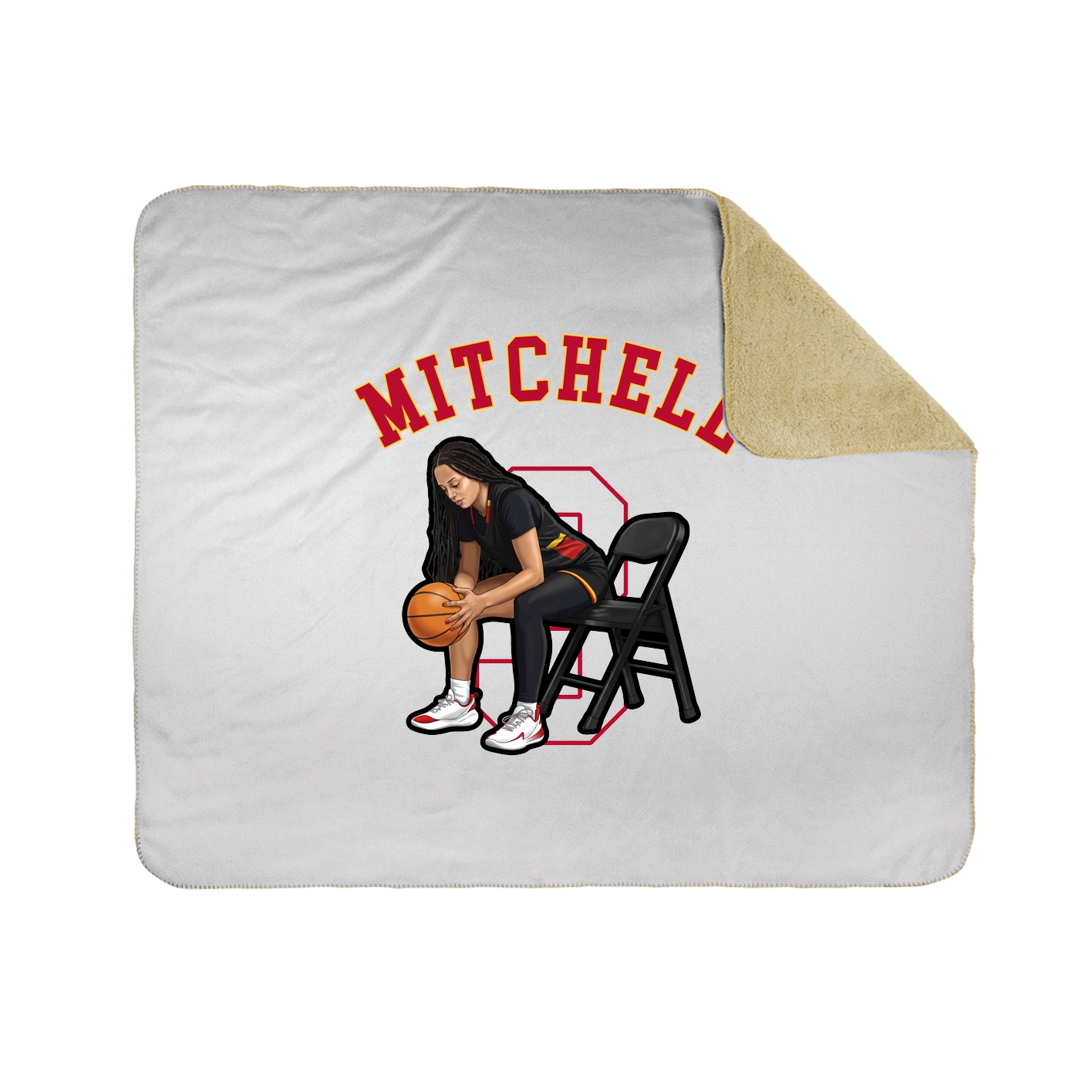 Throw Blanket — Shirsey Arch in White