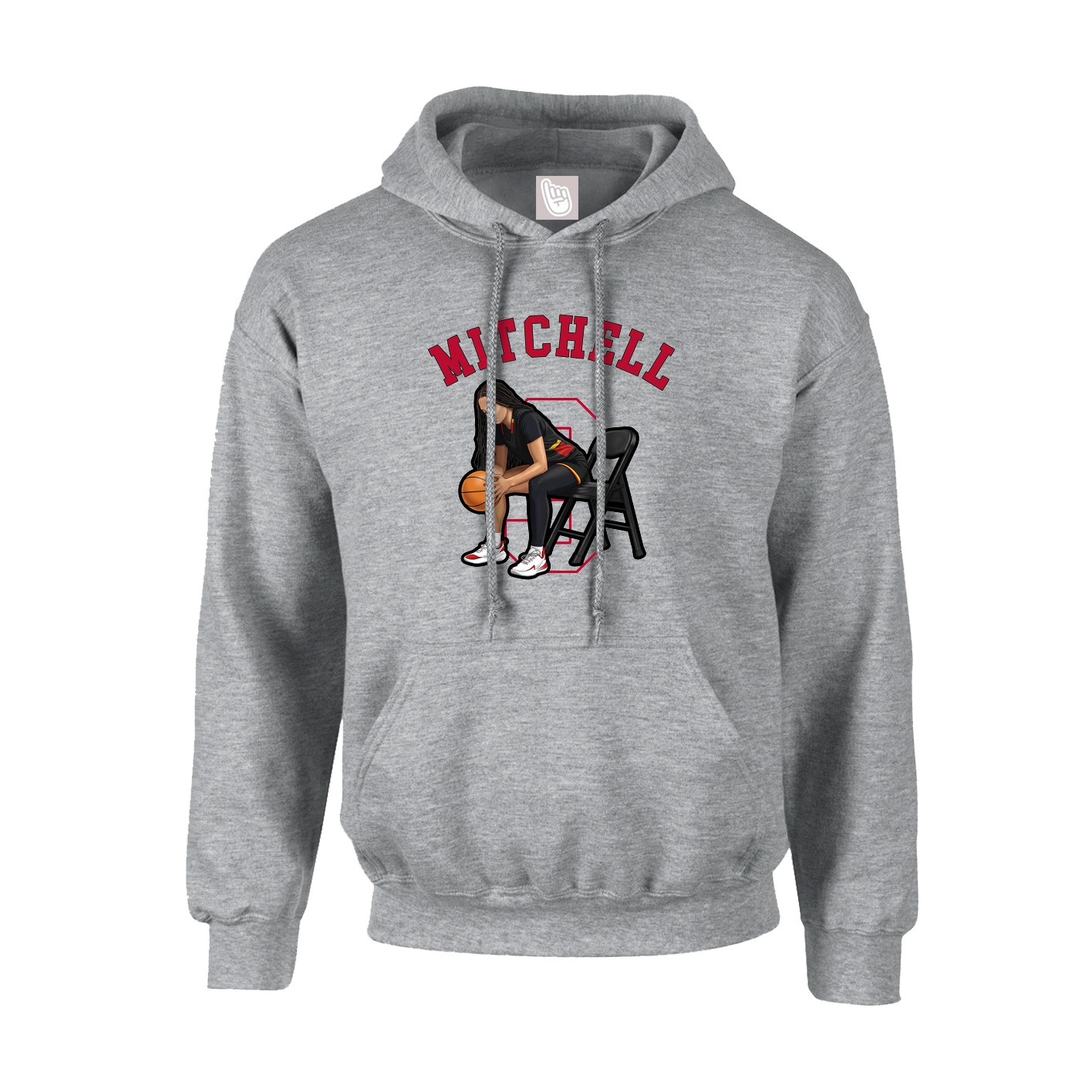 Youth Hoodie — Shirsey Arch in Grey