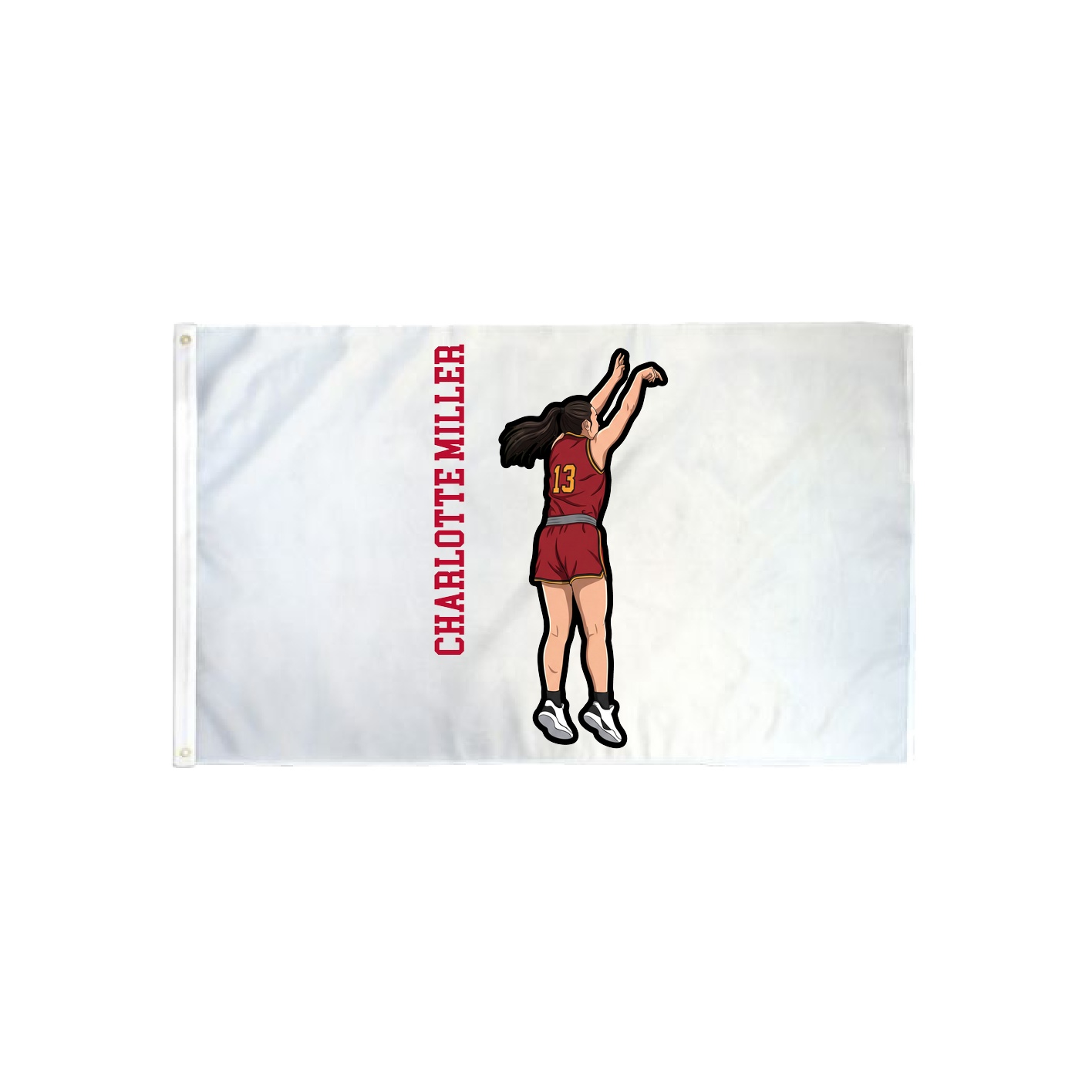 3x5 Flag — Name Vertical in Classic