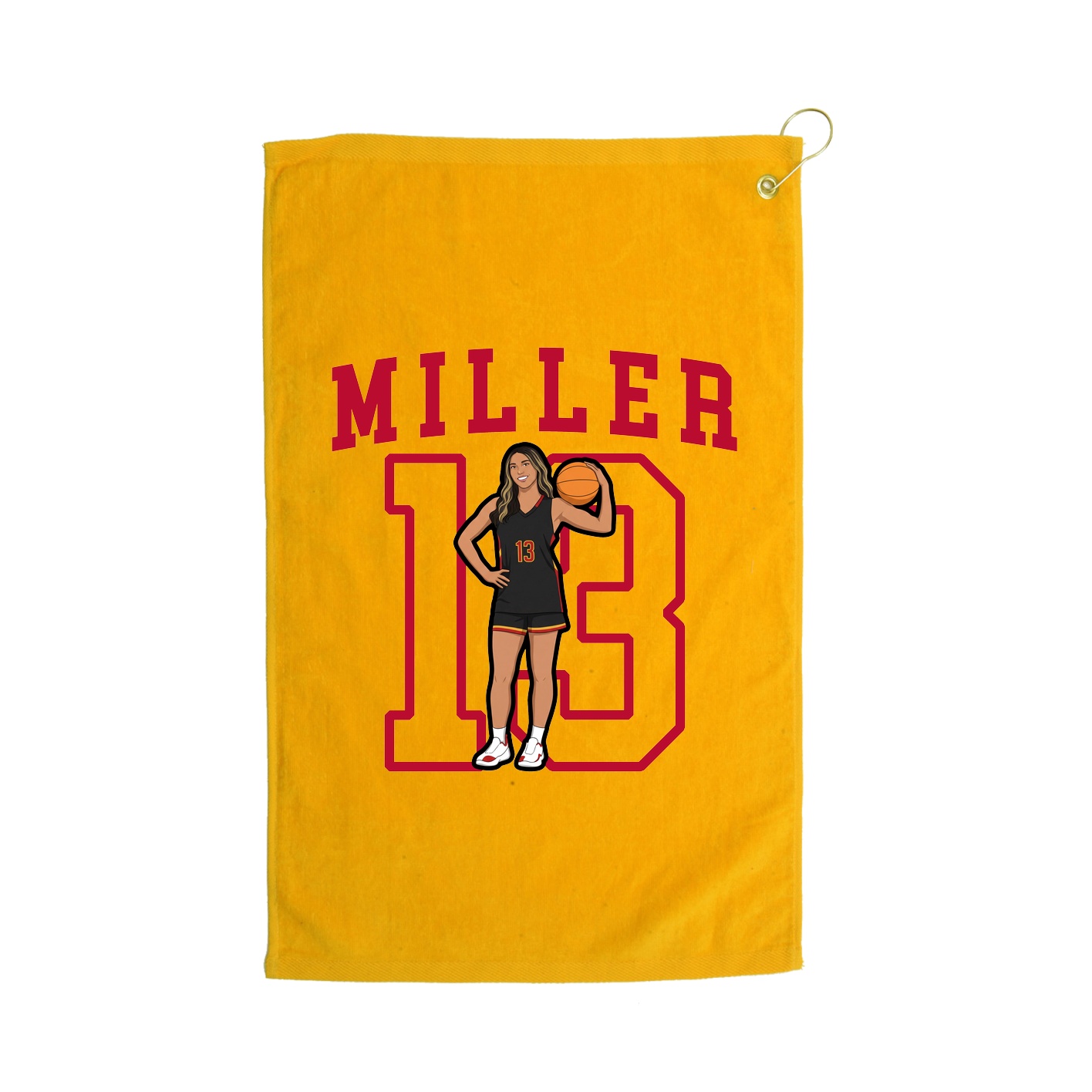 Golf Towel — Shirsey in Gold