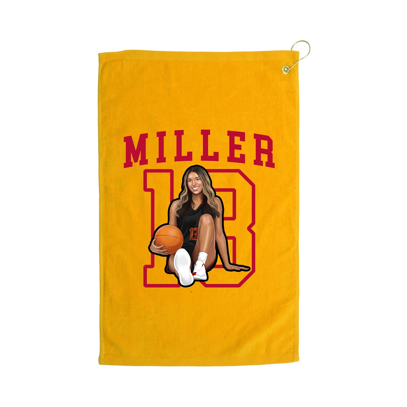 Golf Towel — Shirsey in Gold