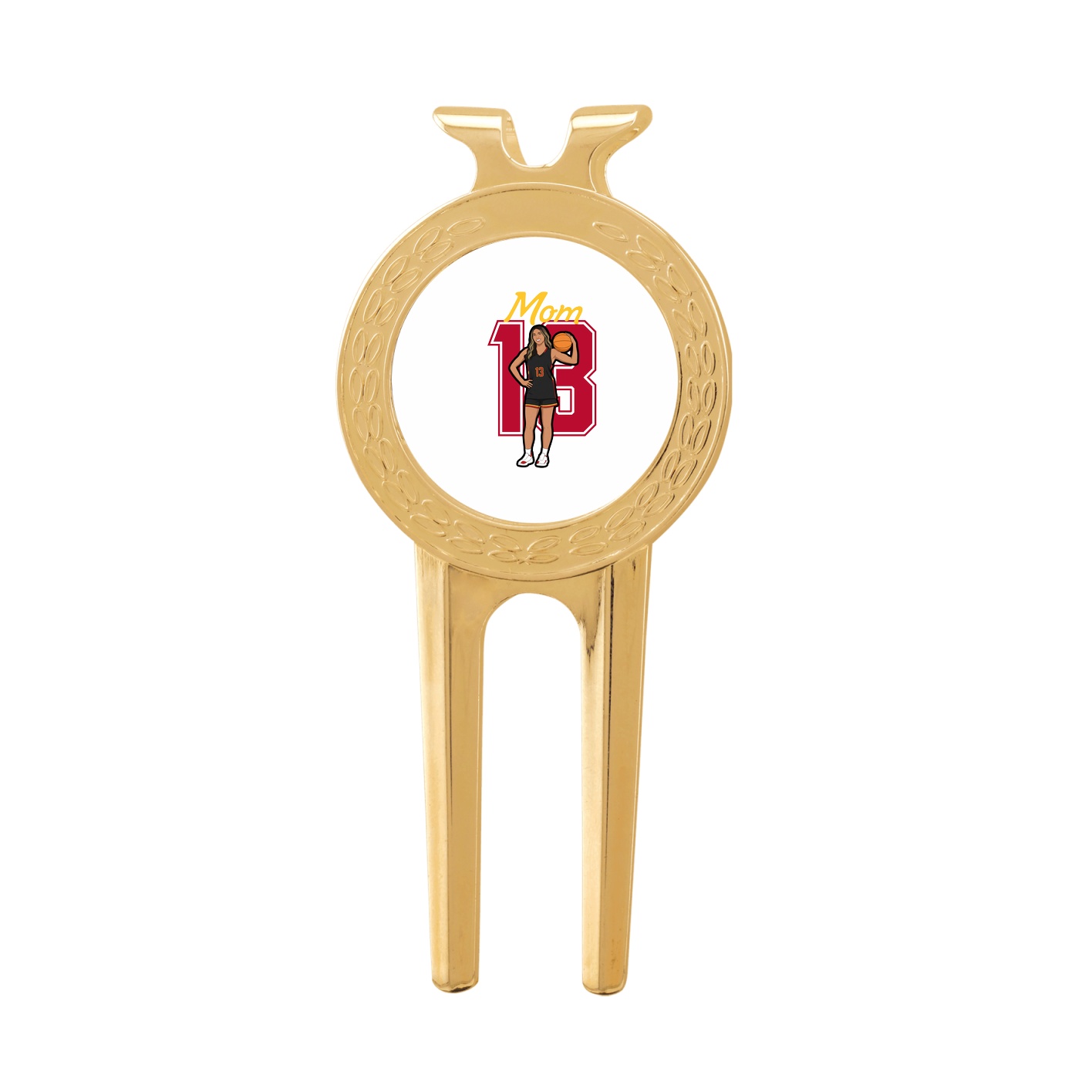 Divot Tool with Ball Marker — Mothers Day Shirsey in Classic