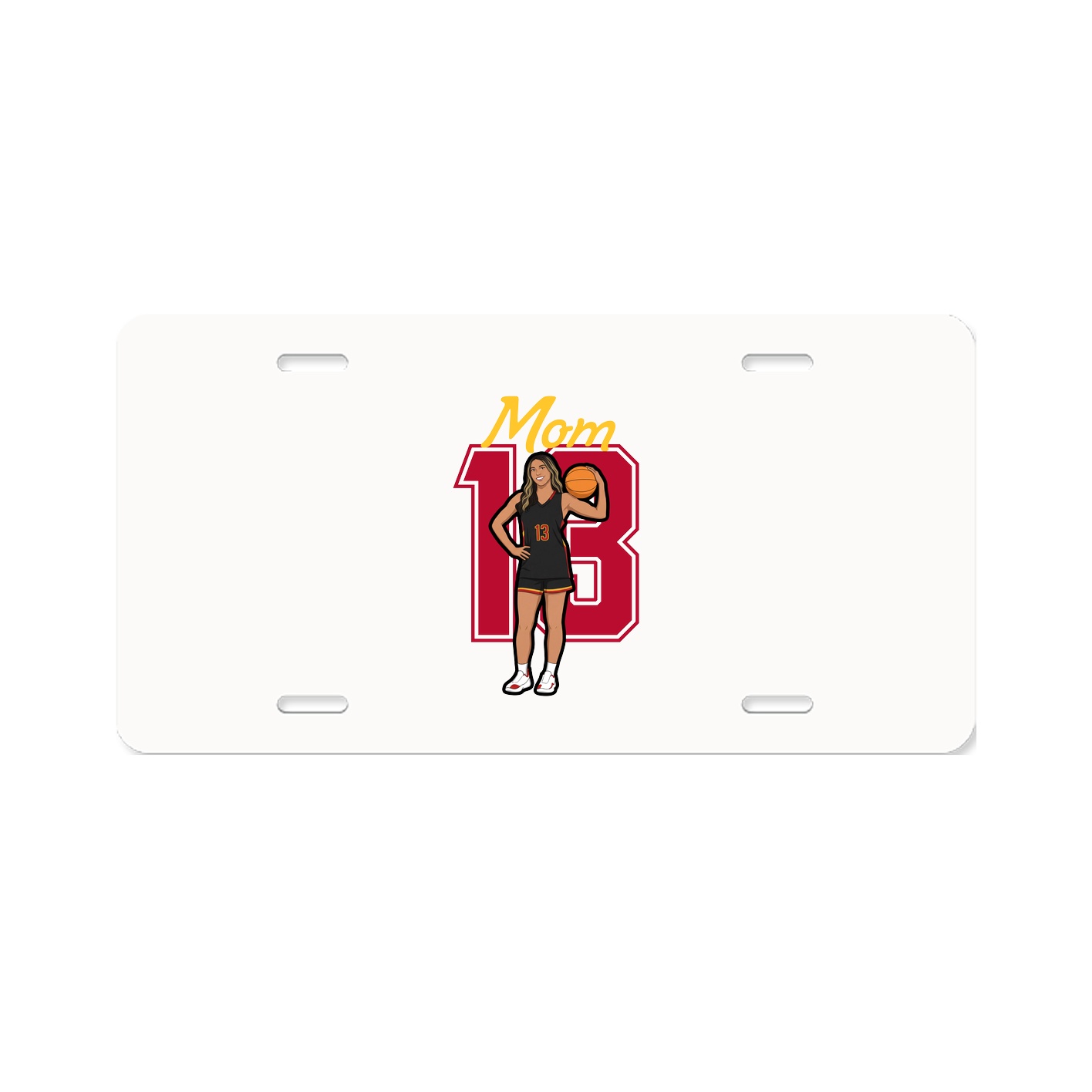 License Plate — Mothers Day Shirsey in Classic