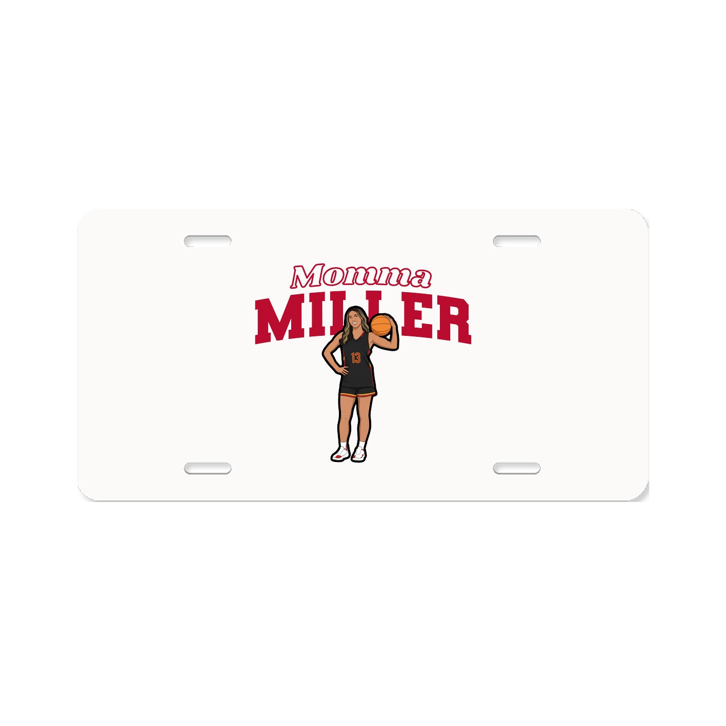 License Plate — Mothers Day Block in Classic