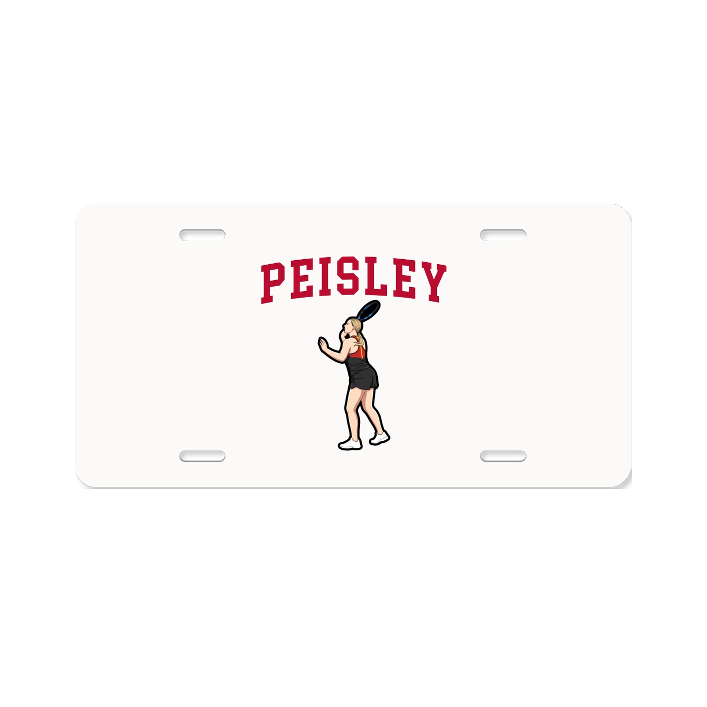 License Plate — Shirsey in Classic