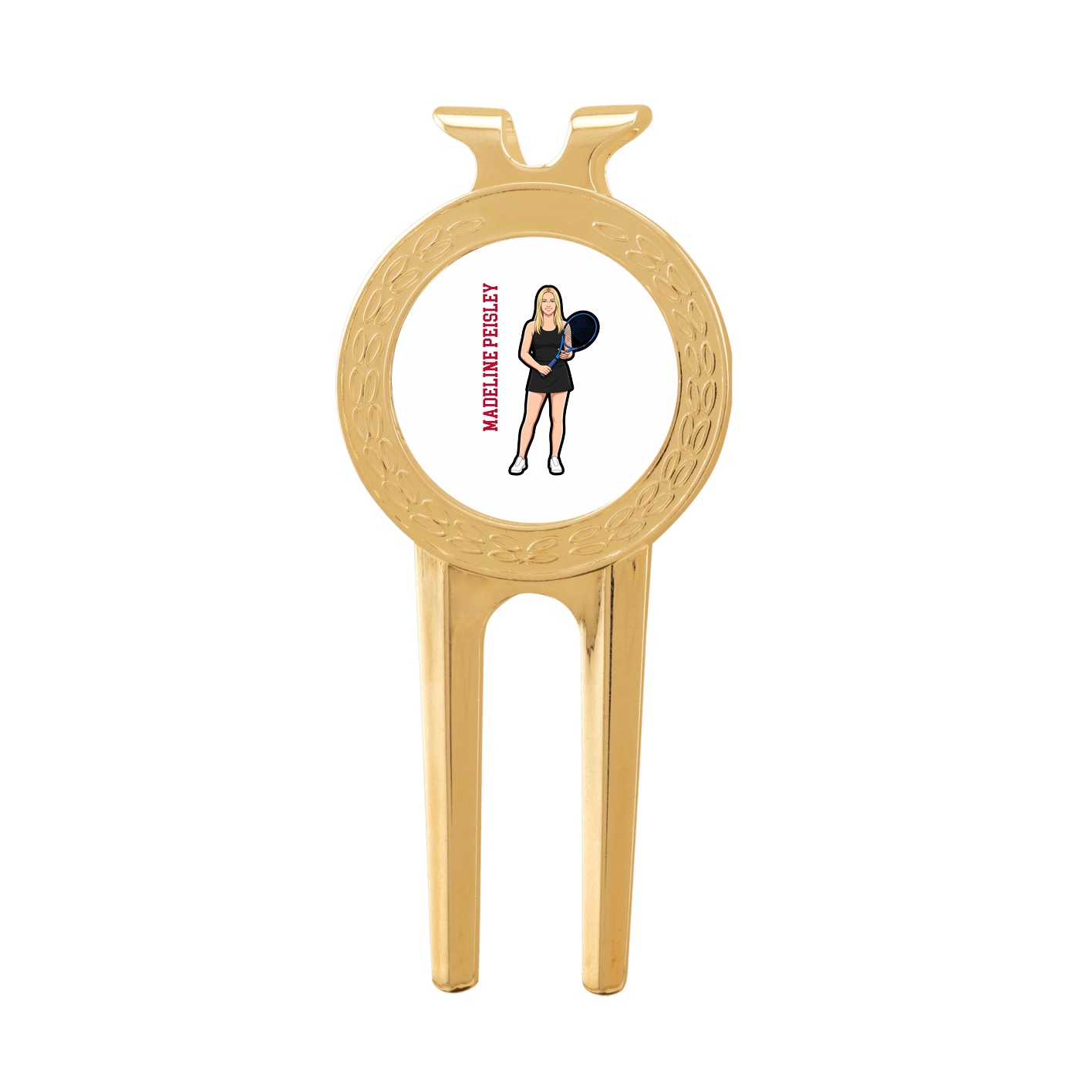 Divot Tool with Ball Marker — Name Vertical in Classic
