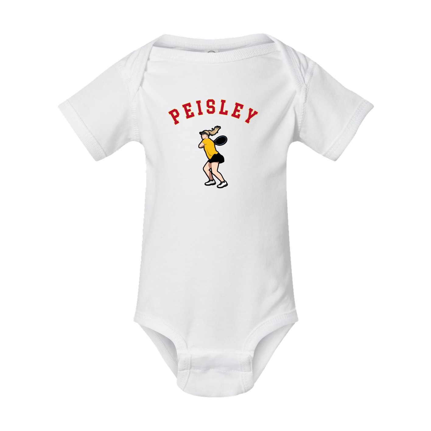 Baby Onesie — Shirsey Arch in White