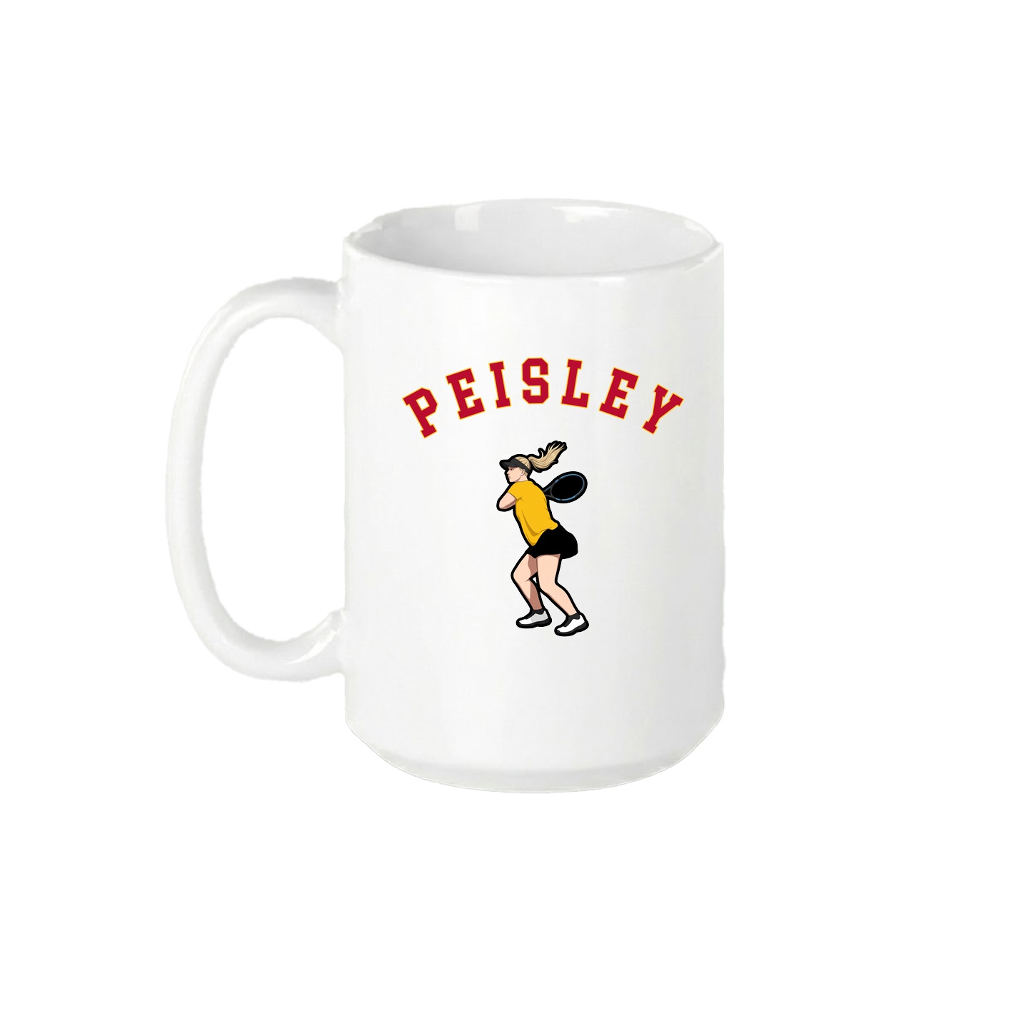 15oz Coffee Mug — Shirsey Arch in White