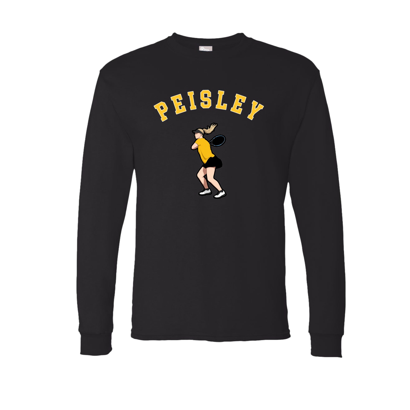 Long Sleeve Tee — Shirsey Arch in Black