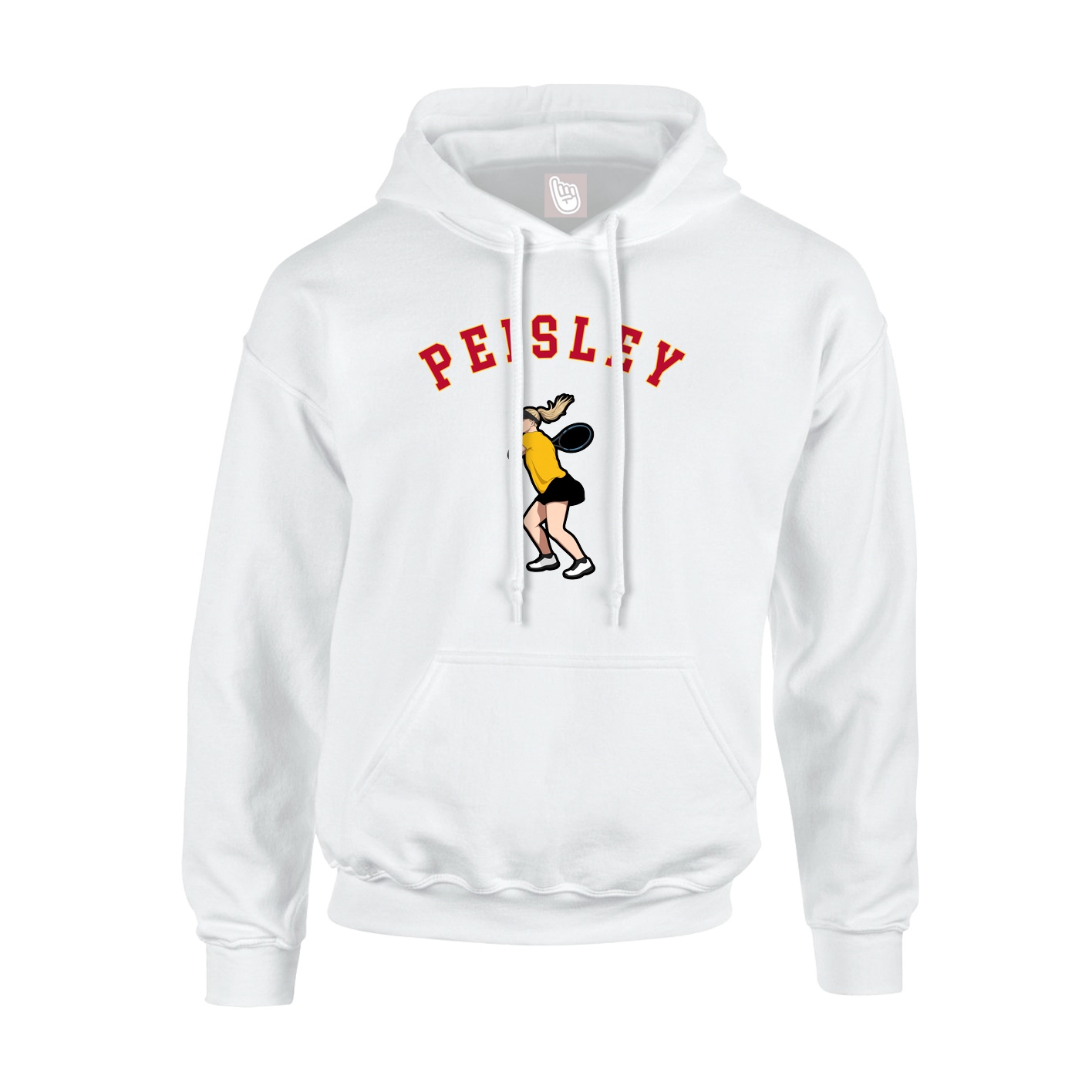 Youth Hoodie — Shirsey Arch in White