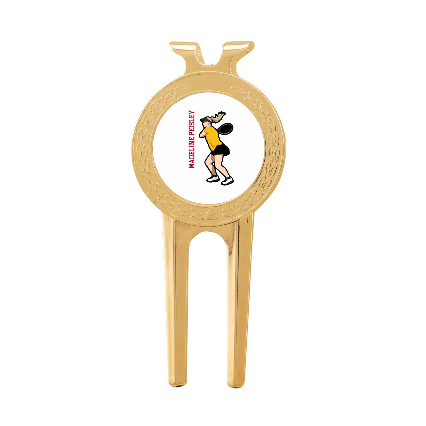 Divot Tool with Ball Marker — Name Vertical in Classic