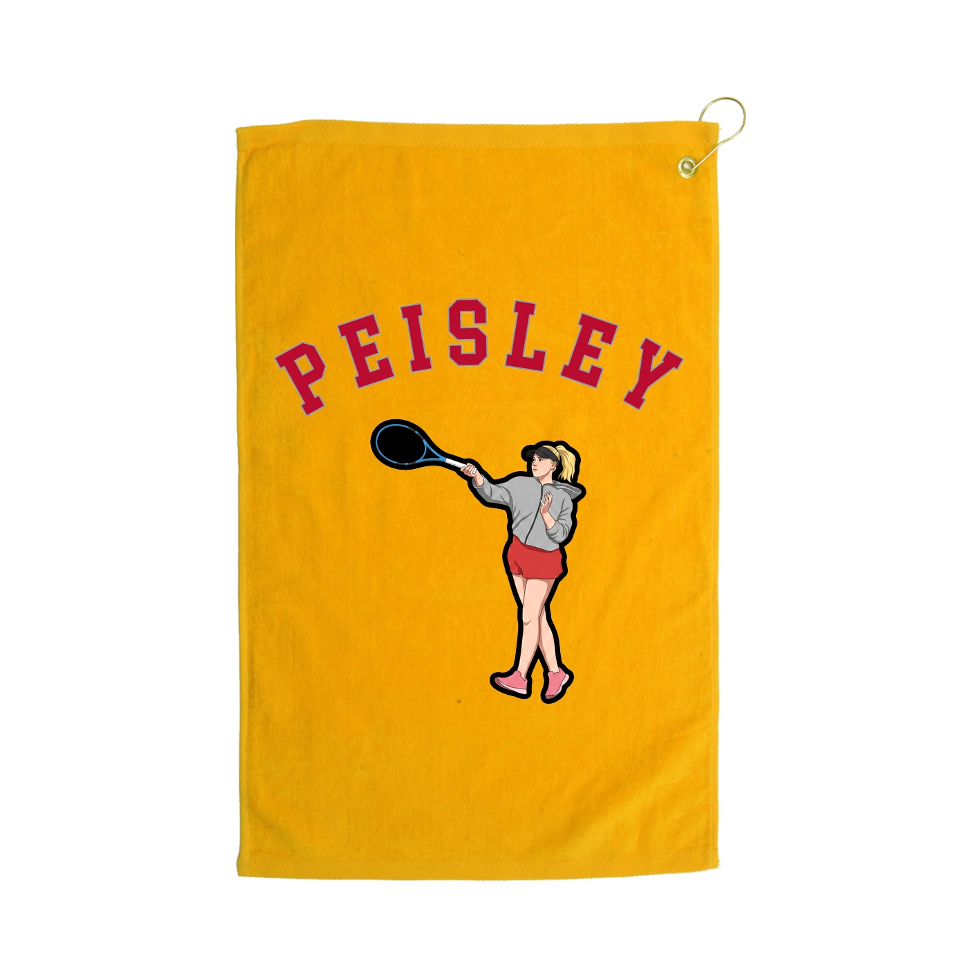 Golf Towel — Shirsey Arch in Gold