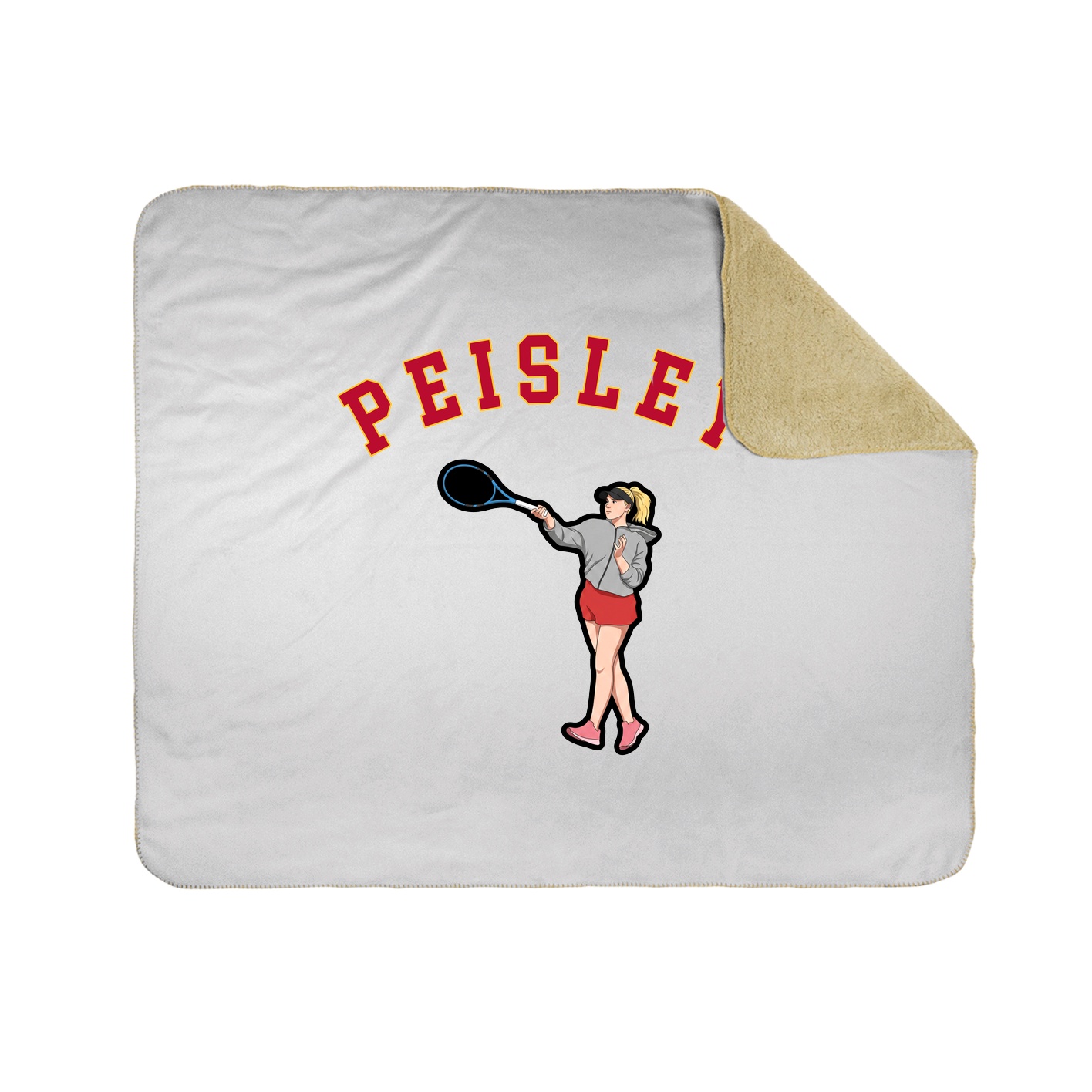 Throw Blanket — Shirsey Arch in White