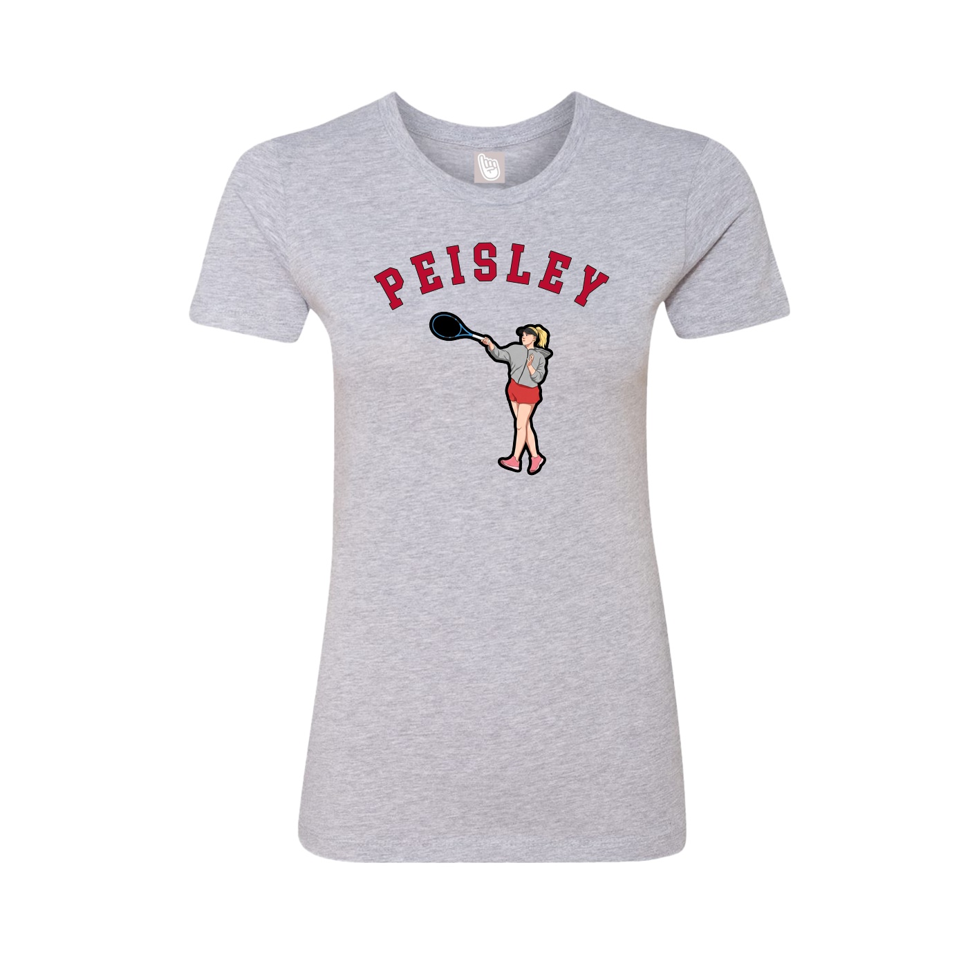 Womens Tee — Shirsey Arch in Grey