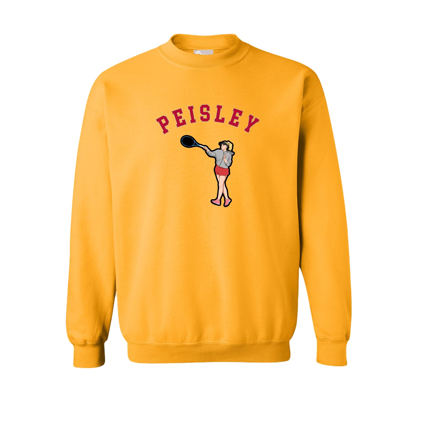Fleece Crew — Shirsey Arch in Gold