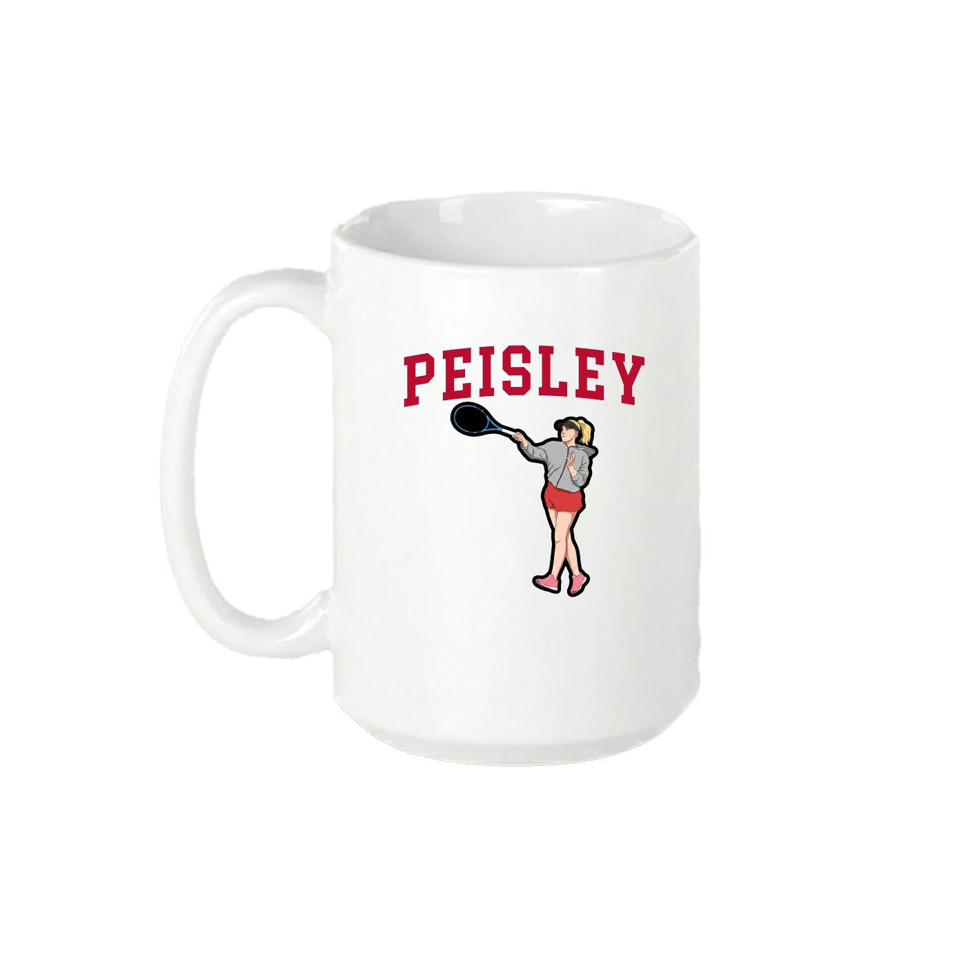 15oz Coffee Mug — Shirsey in White