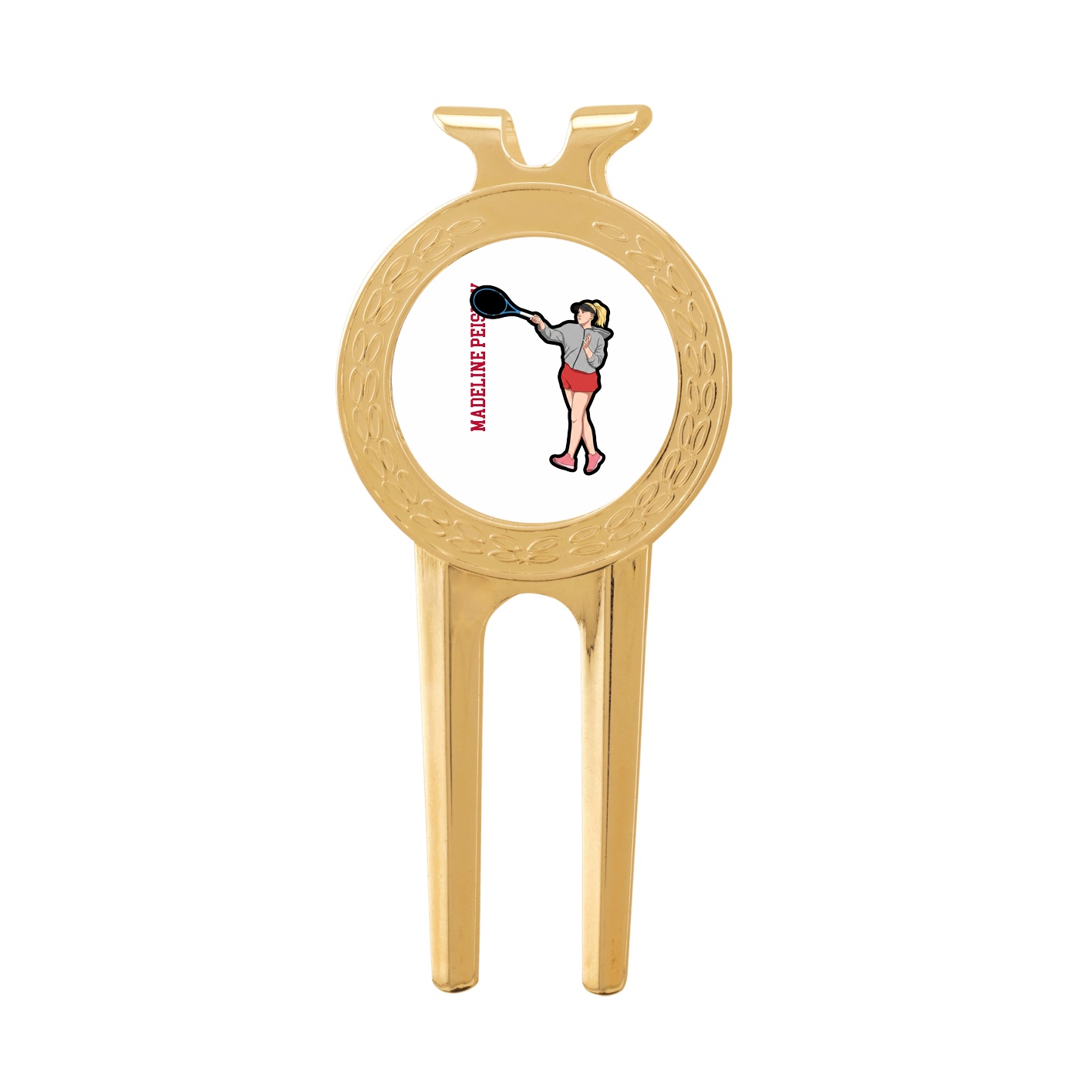Divot Tool with Ball Marker — Name Vertical in Classic