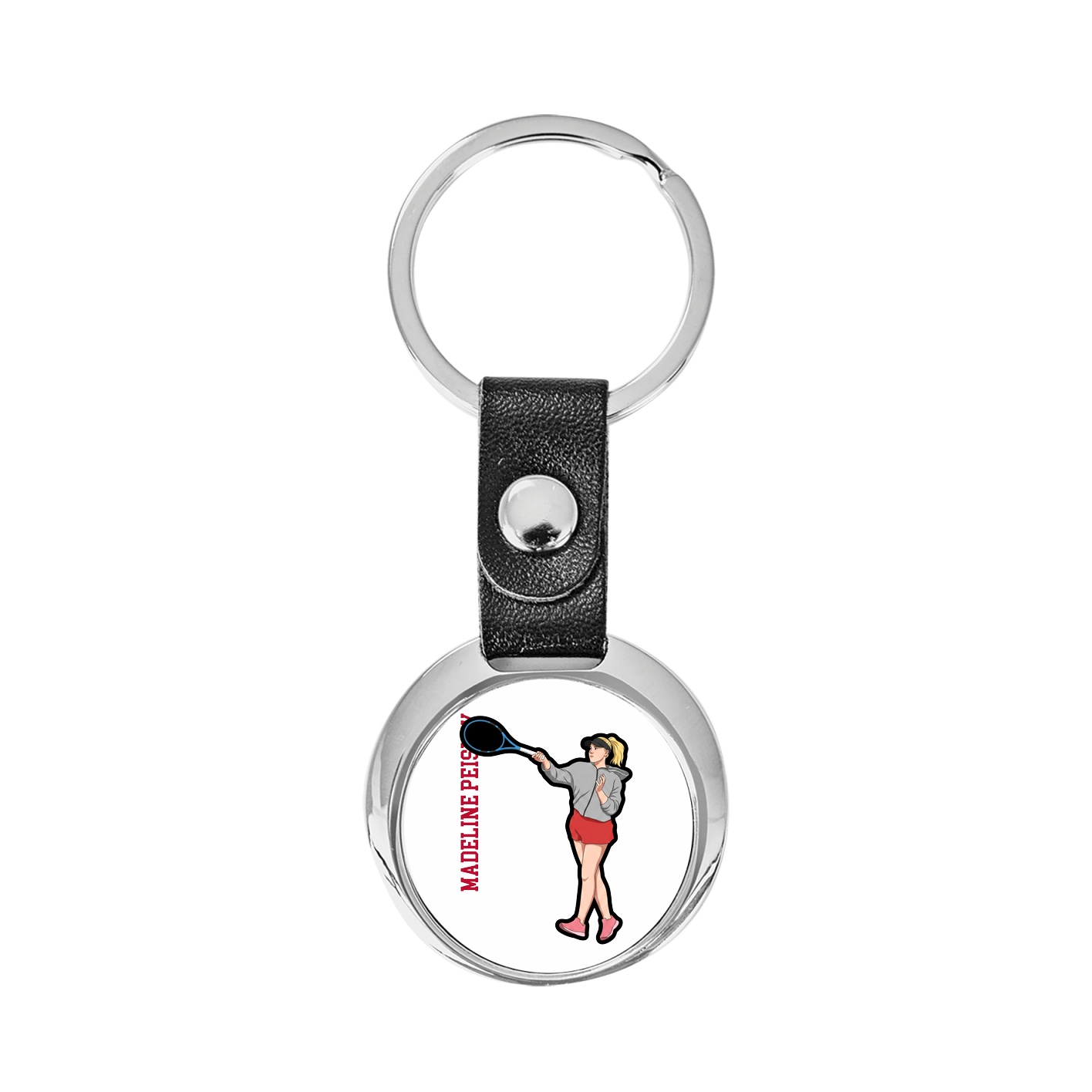 Key Chain — Name Vertical in Classic