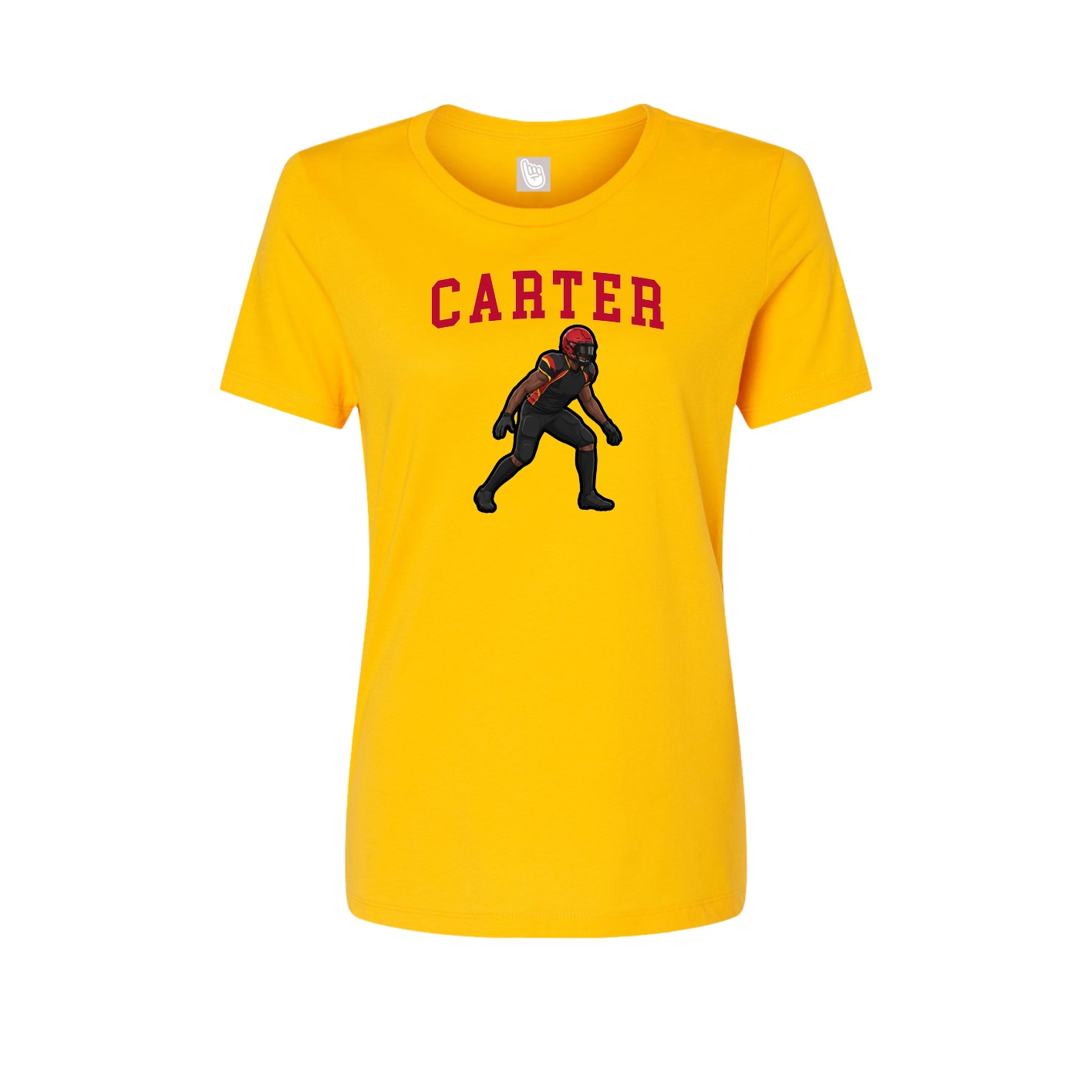 Fitted Women's Tee — Shirsey in Gold