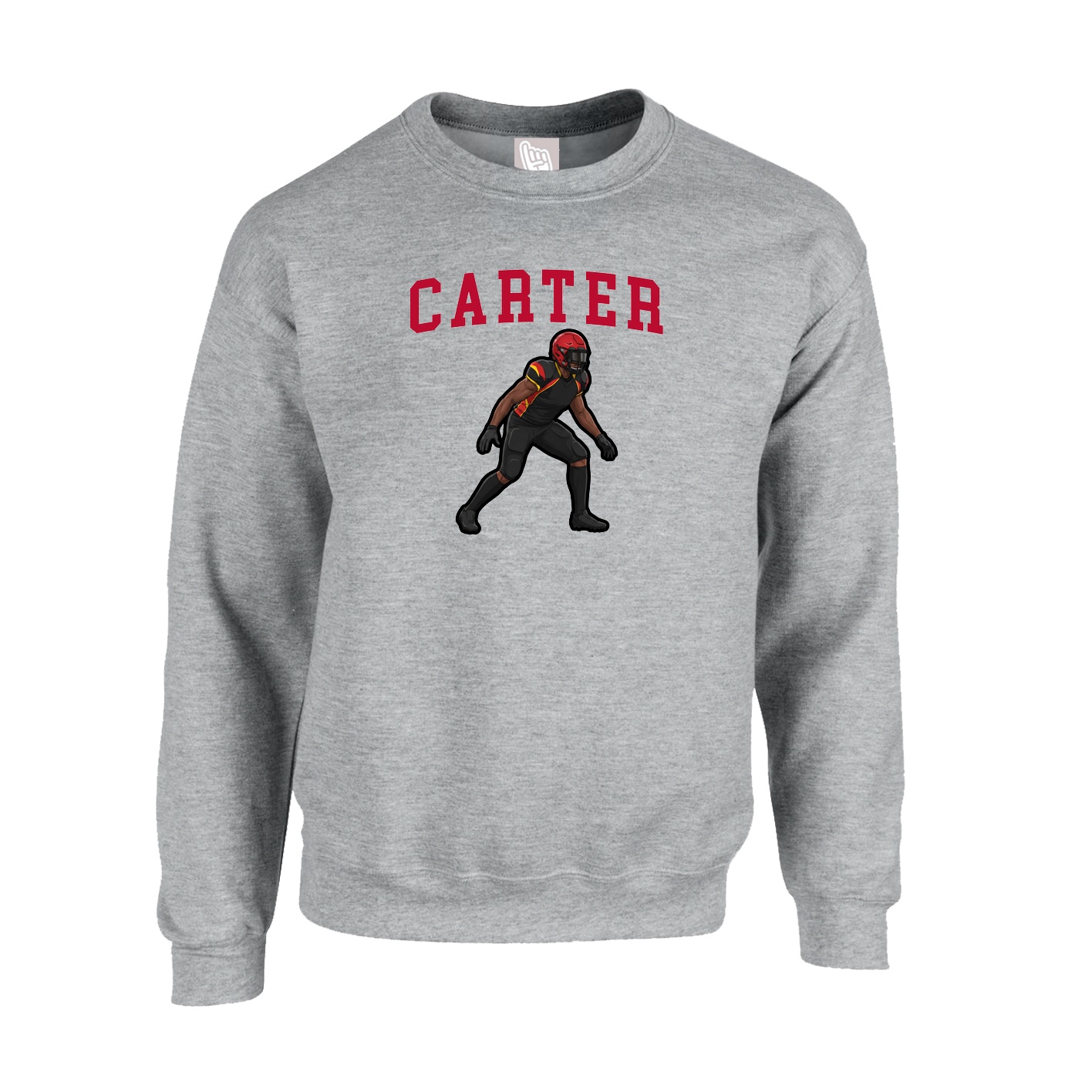 Fleece Crew — Shirsey in Grey