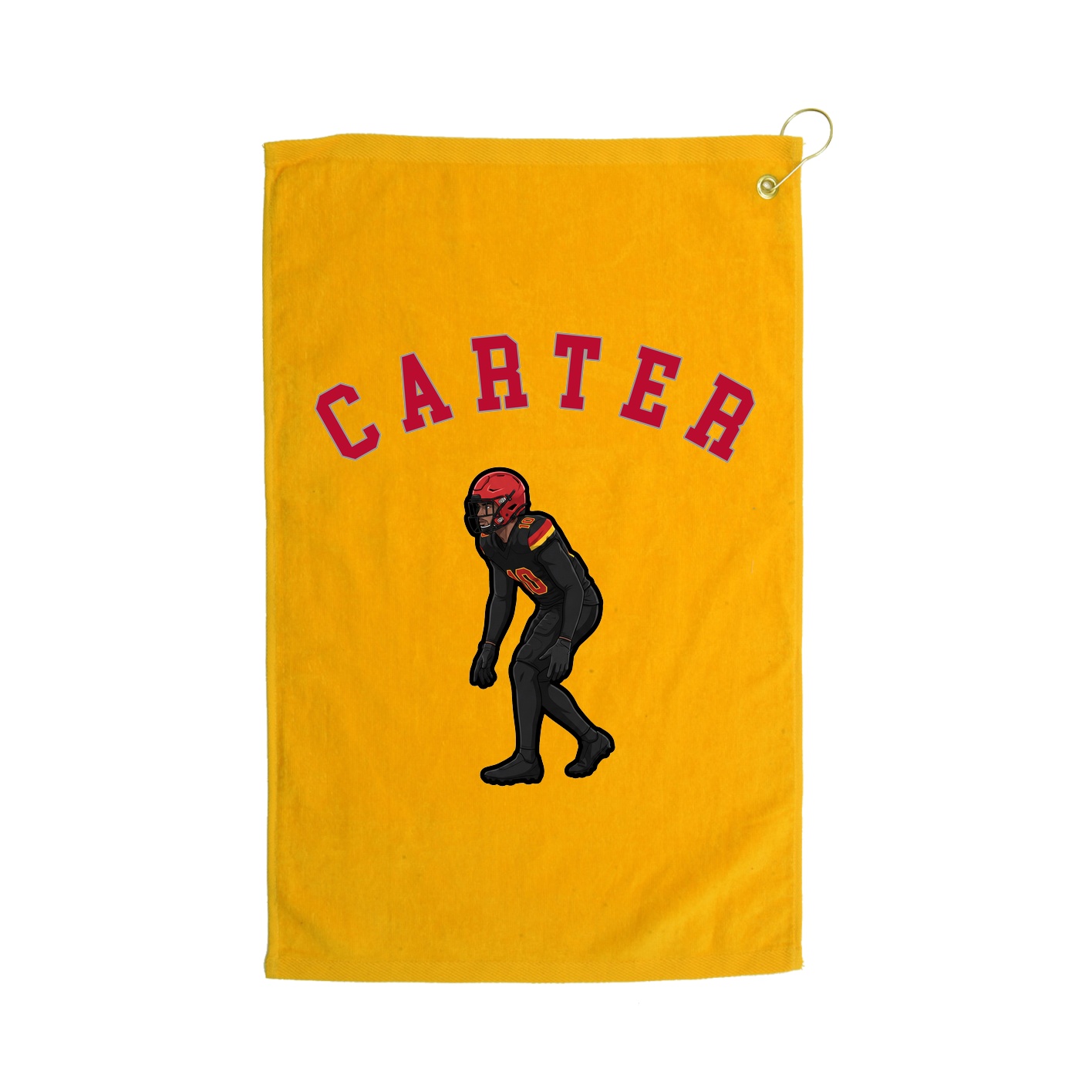 Golf Towel — Shirsey Arch in Gold
