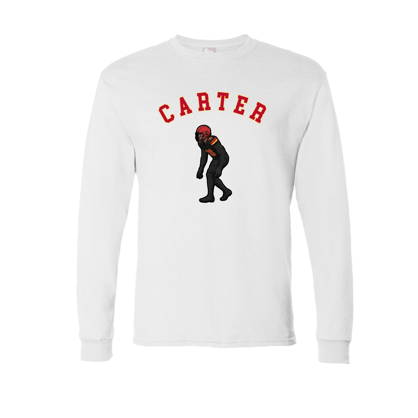 Long Sleeve Tee — Shirsey Arch in White