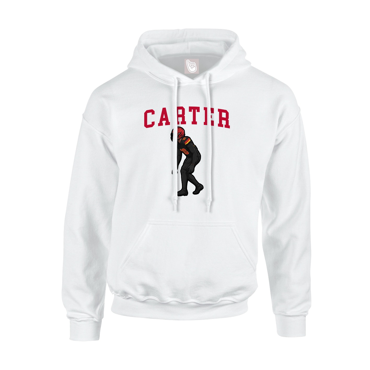 Hoodie — Shirsey in White