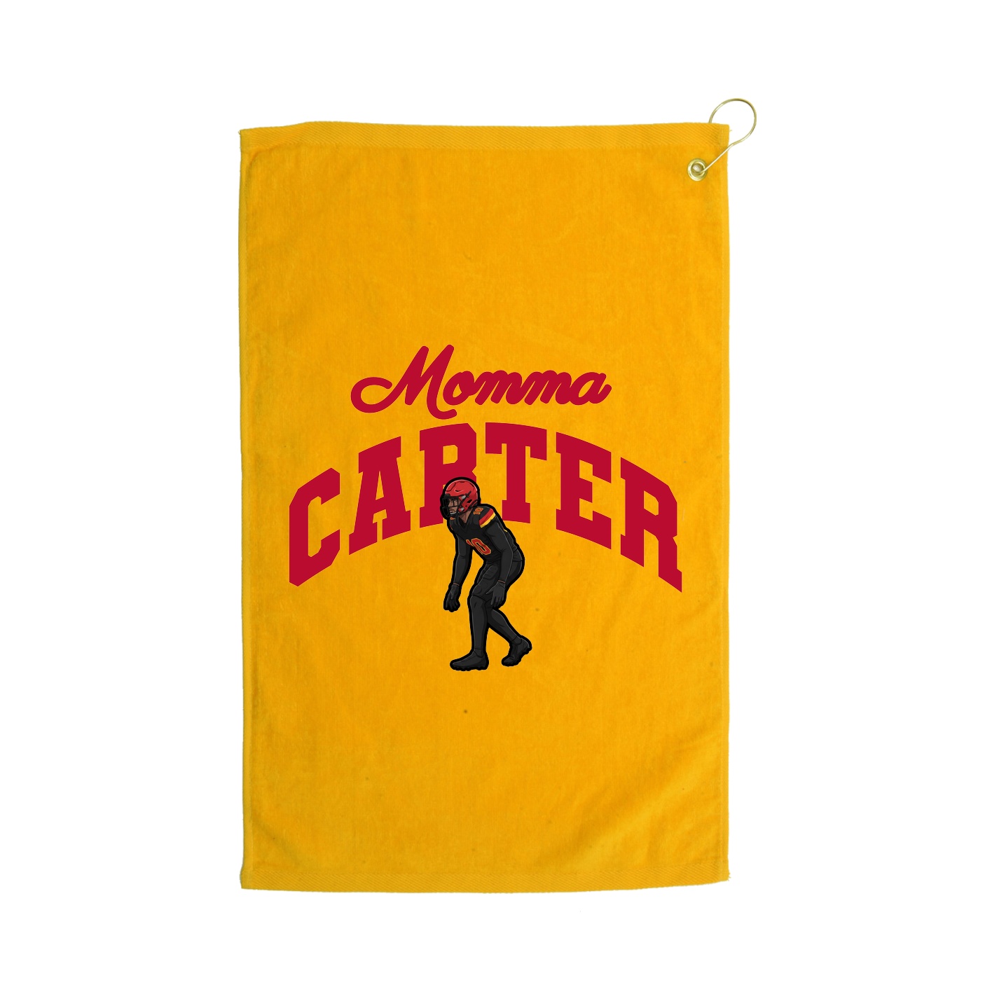 Golf Towel — Mothers Day Arch in Gold