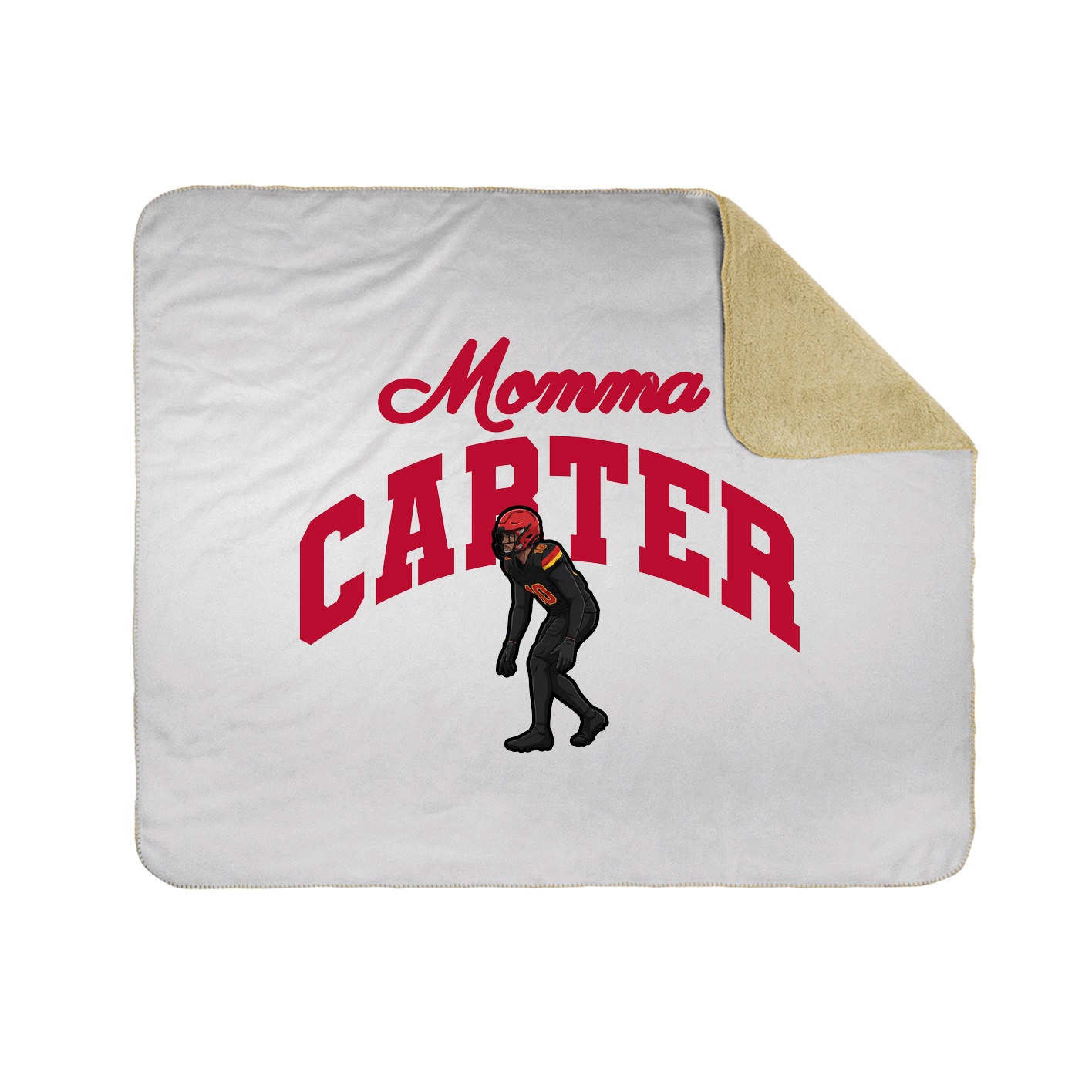 Throw Blanket — Mothers Day Arch in White