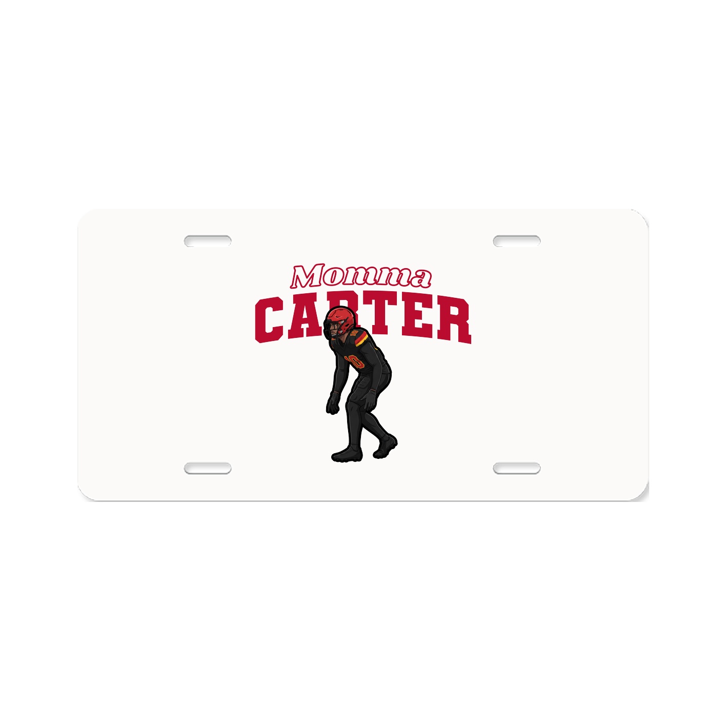 License Plate — Mothers Day Block in Classic