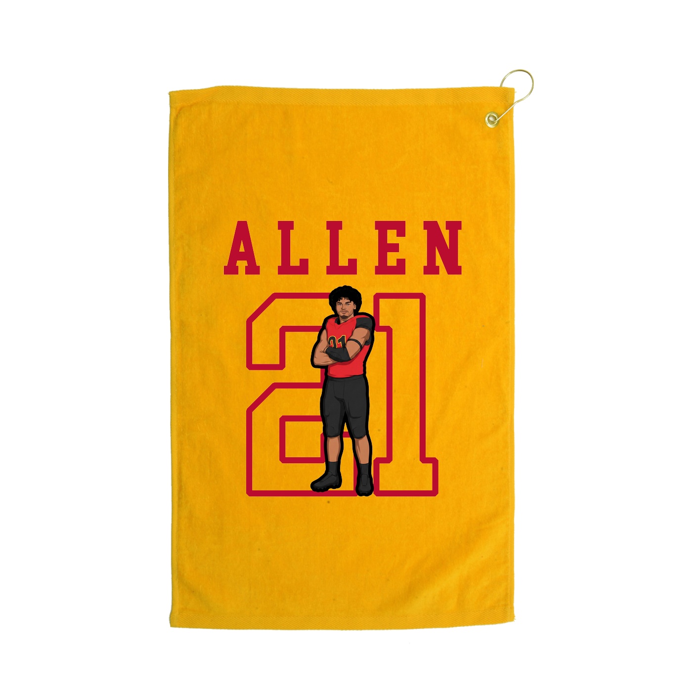 Golf Towel — Shirsey in Gold