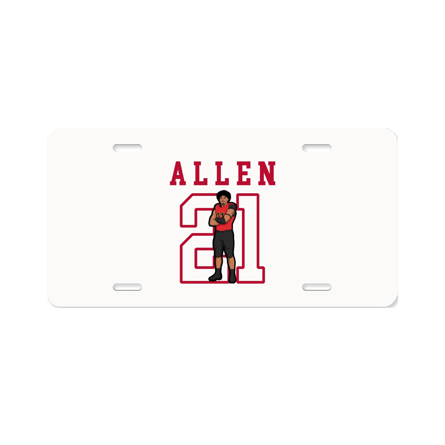 License Plate — Shirsey in Classic