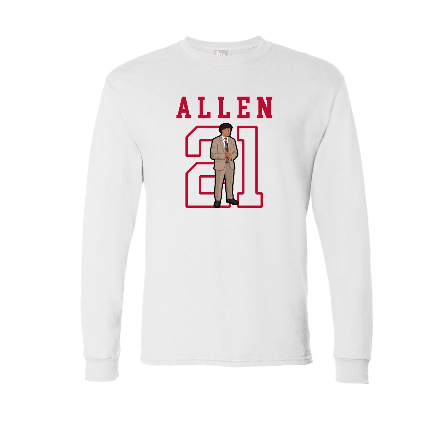Long Sleeve Tee — Shirsey in White