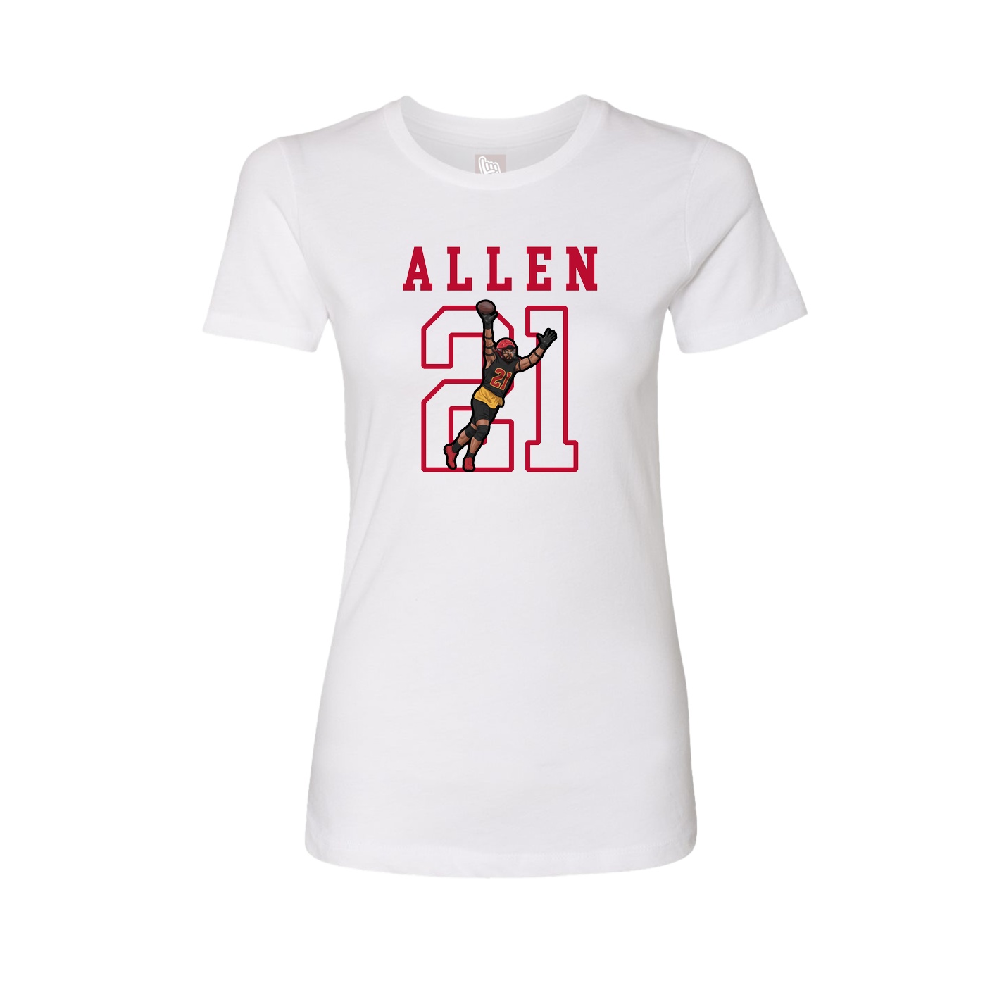 Fitted Women's Tee — Shirsey in White