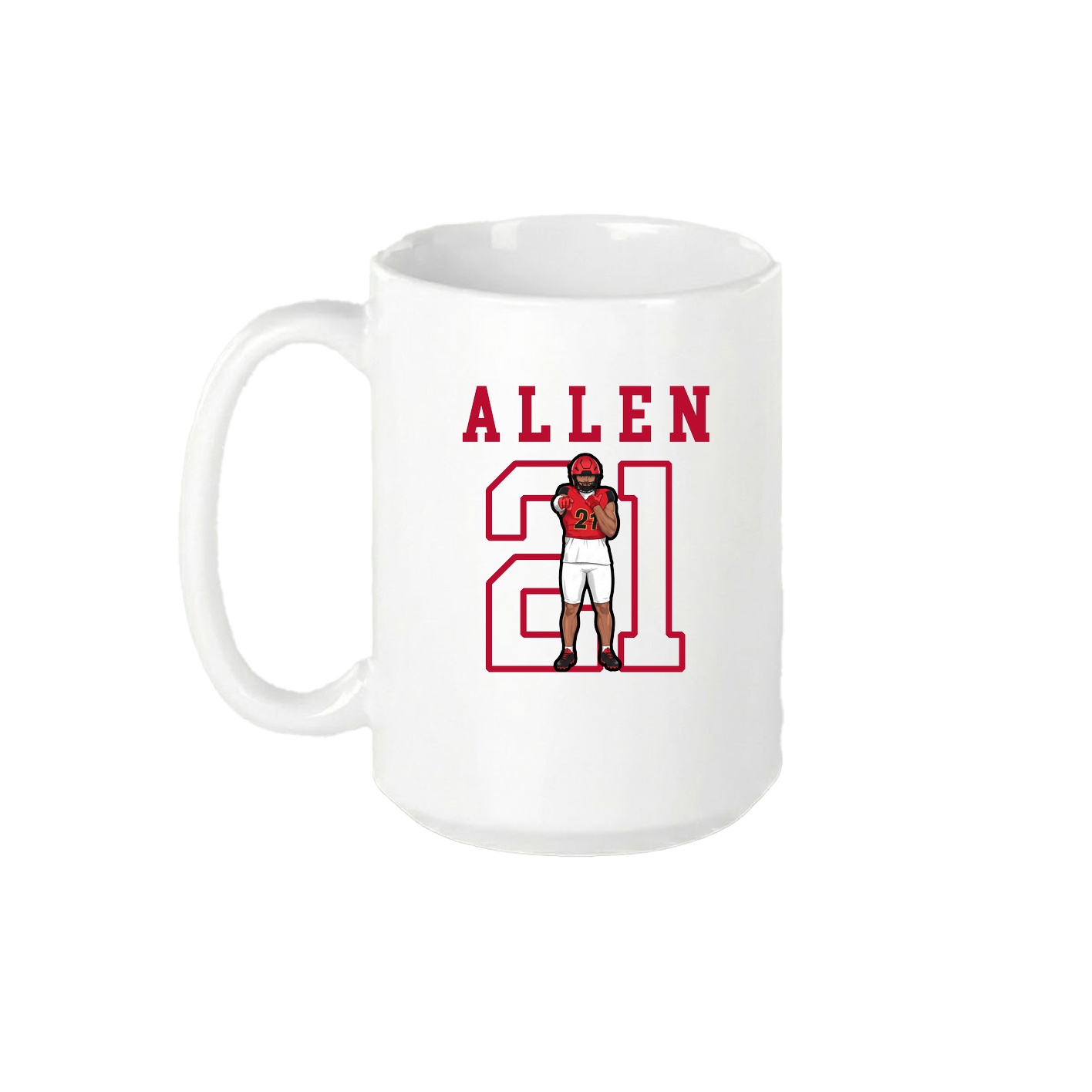 15oz Coffee Mug — Shirsey in White