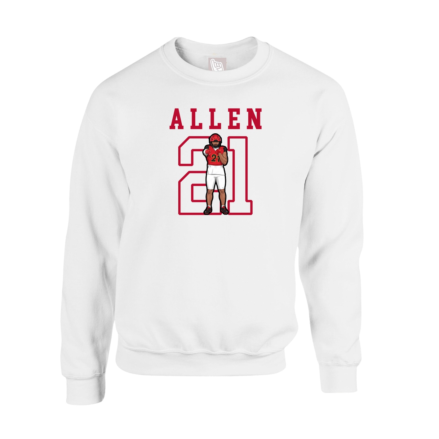 Fleece Crew — Shirsey in White