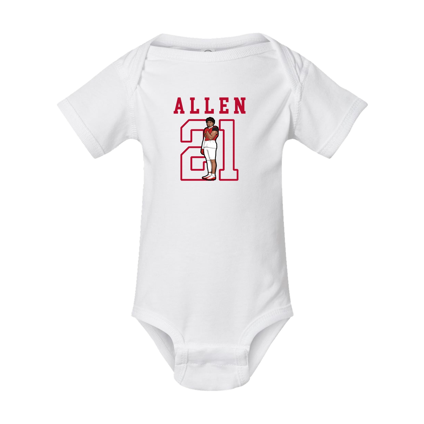 Baby Onesie — Shirsey in White