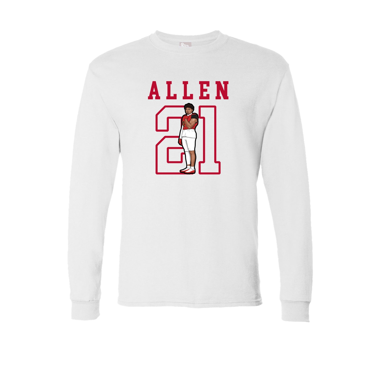 Long Sleeve Tee — Shirsey in White
