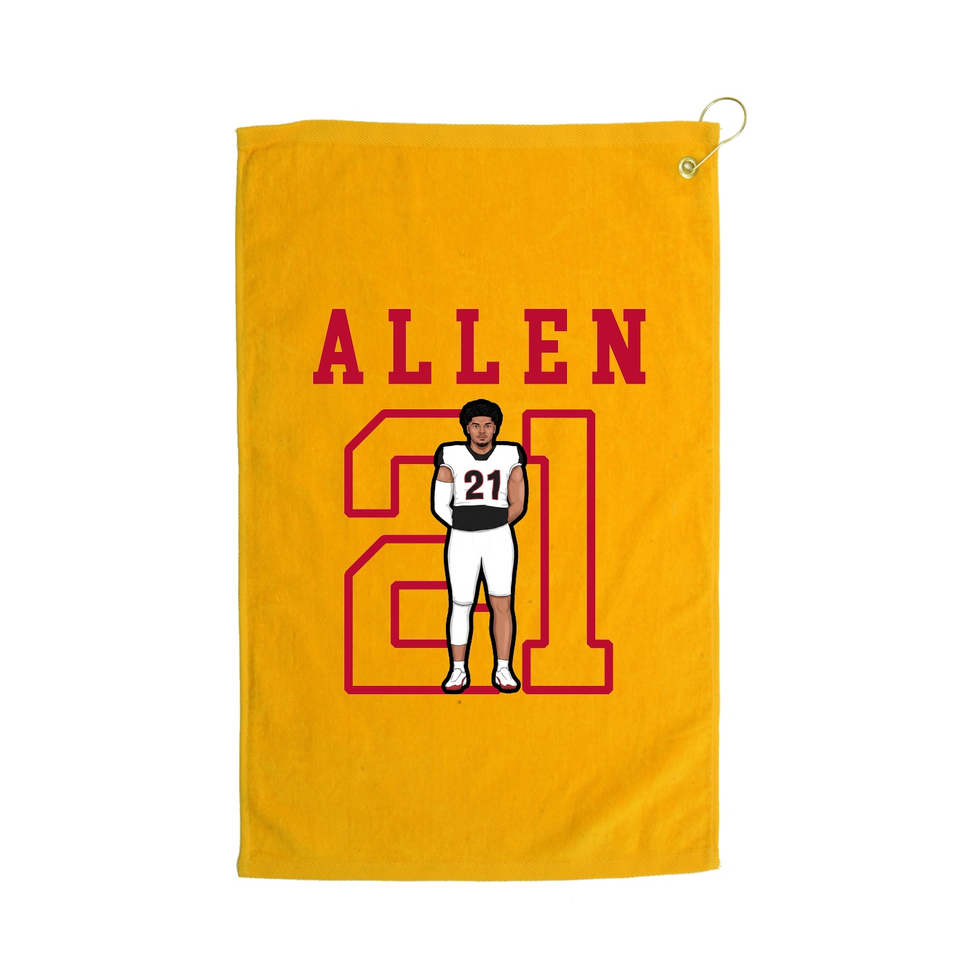 Golf Towel — Shirsey in Gold